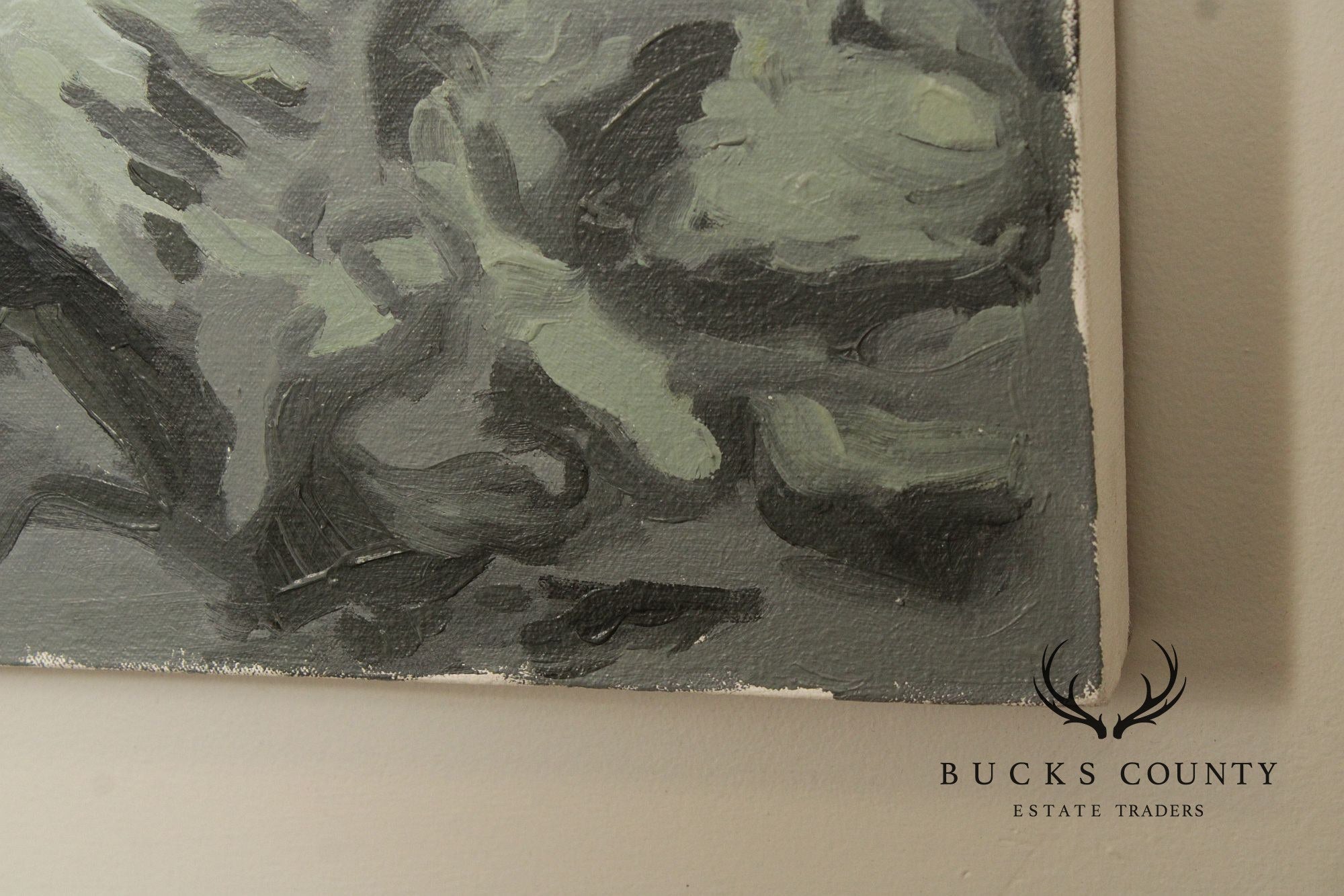 Gina Fiedel Contemporary Oil Painting, 'Climbing Smoke'