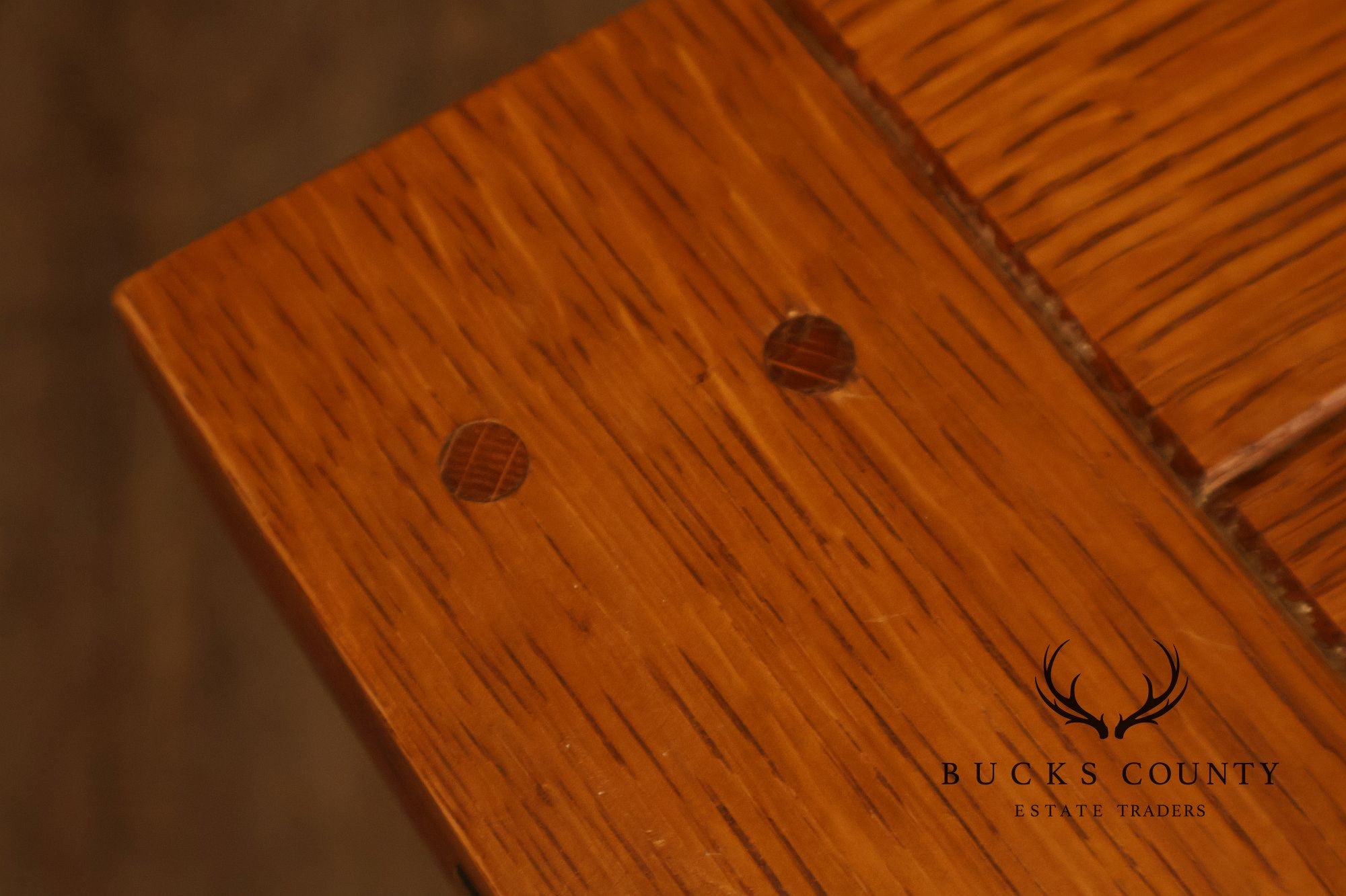 Stickley Mission Collection Oak Flip Top Dining Table