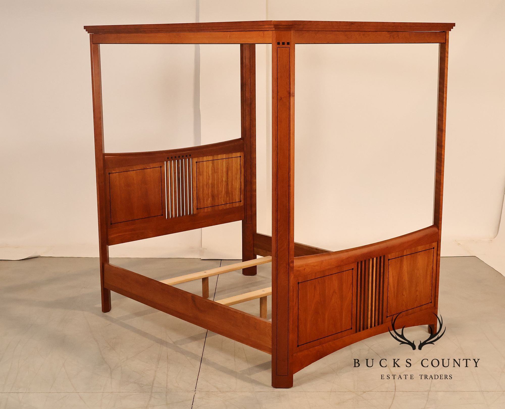 Stickley 21st Century Collection Queen Canopy Poster Bed