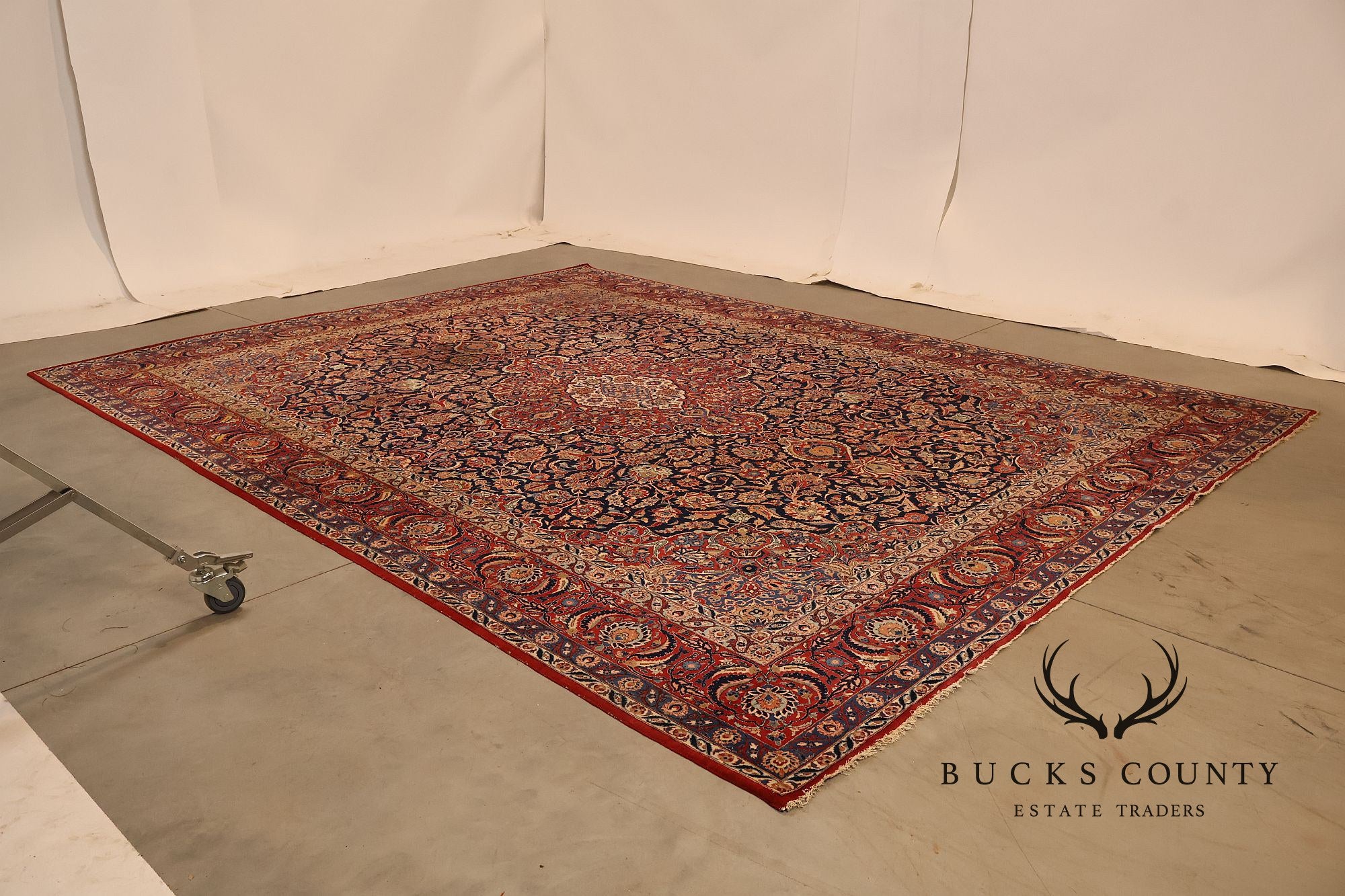 Large Hand Tied Traditional Persian Style Area Rug
