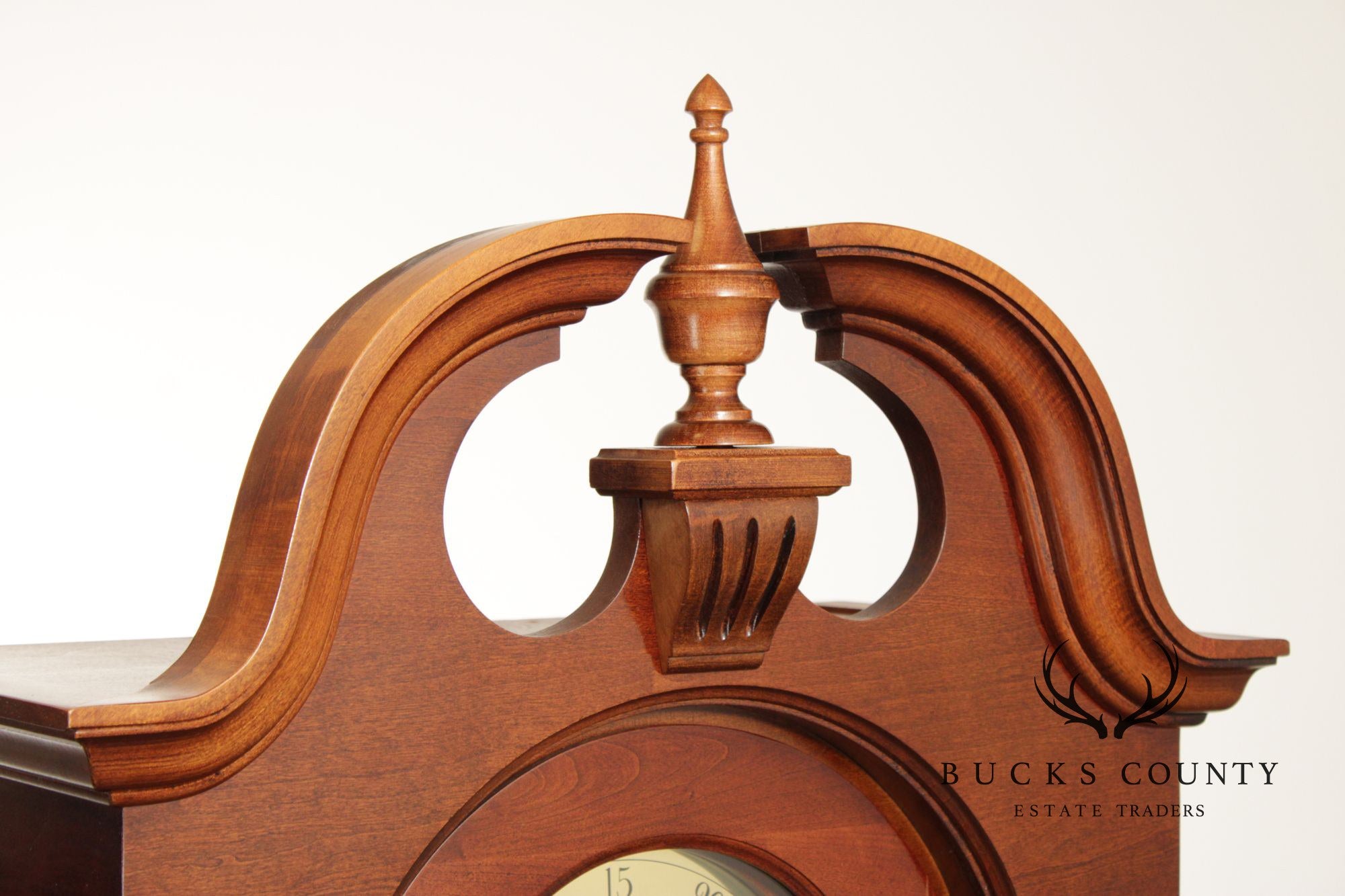 Ridgeway Georgian Style Tall Case Grandfather Clock