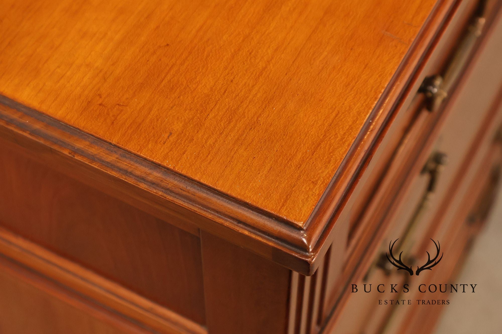 Kindel French Directoire Style Fruitwood High Chest