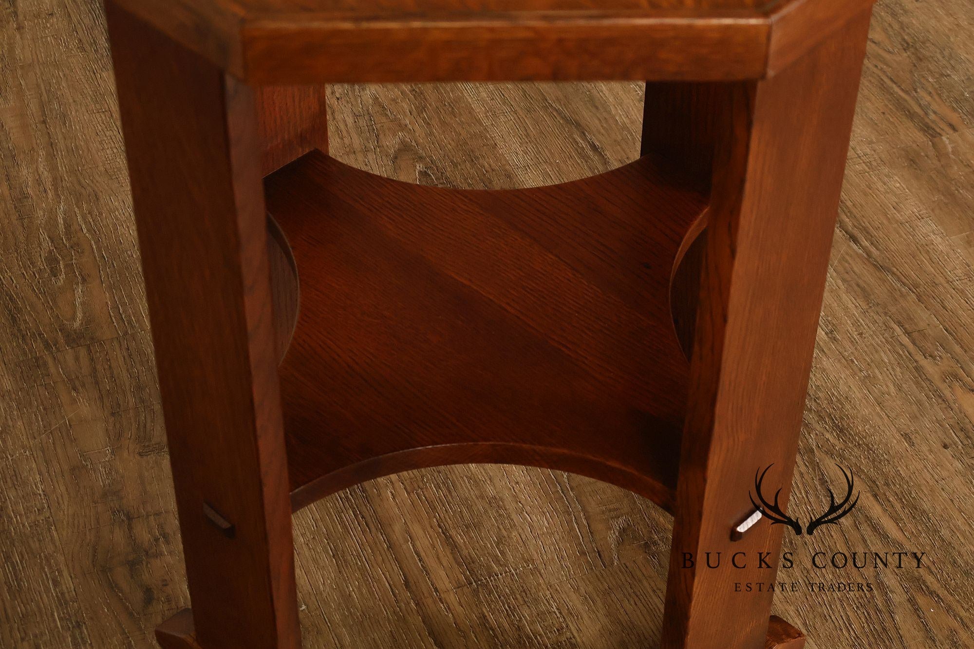 Stickley Mission Collection Oak Octagonal End Table