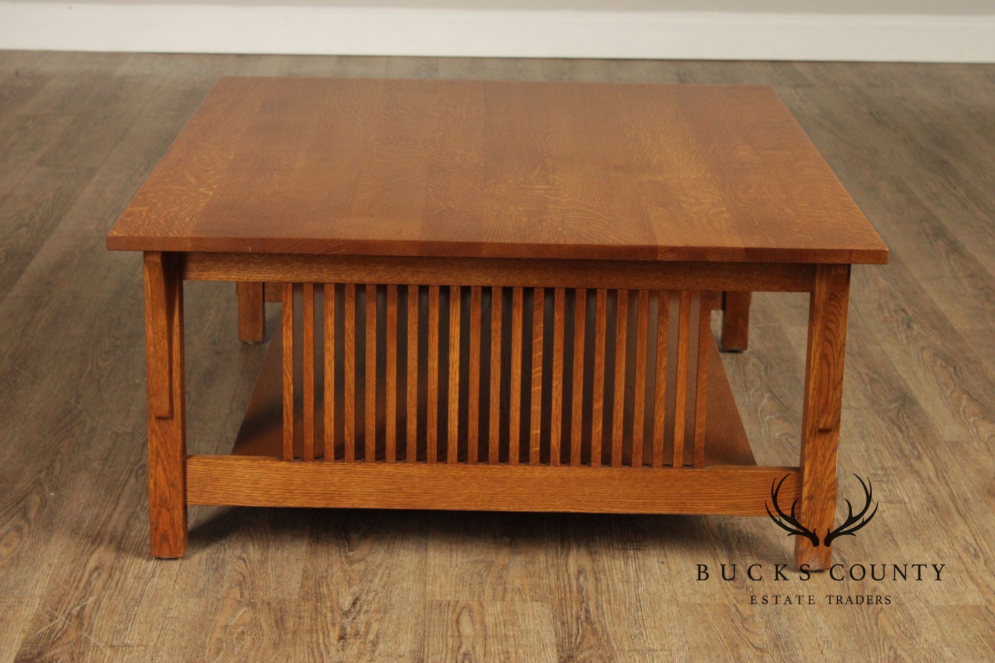 Stickley Mission Collection Oak Cocktail Table
