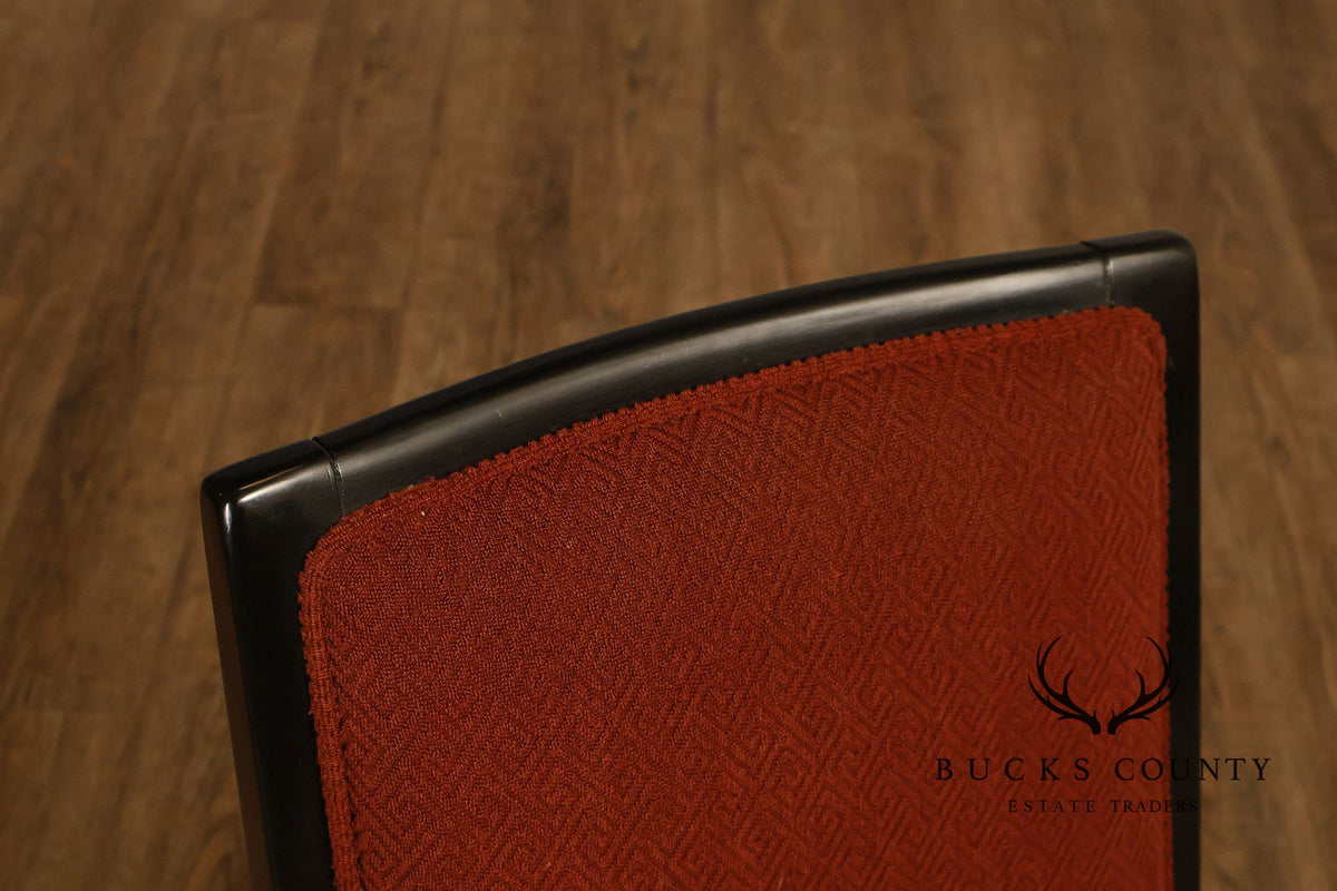 Directional Mid Century Modern Set Of Six Upholstered Dining Chairs