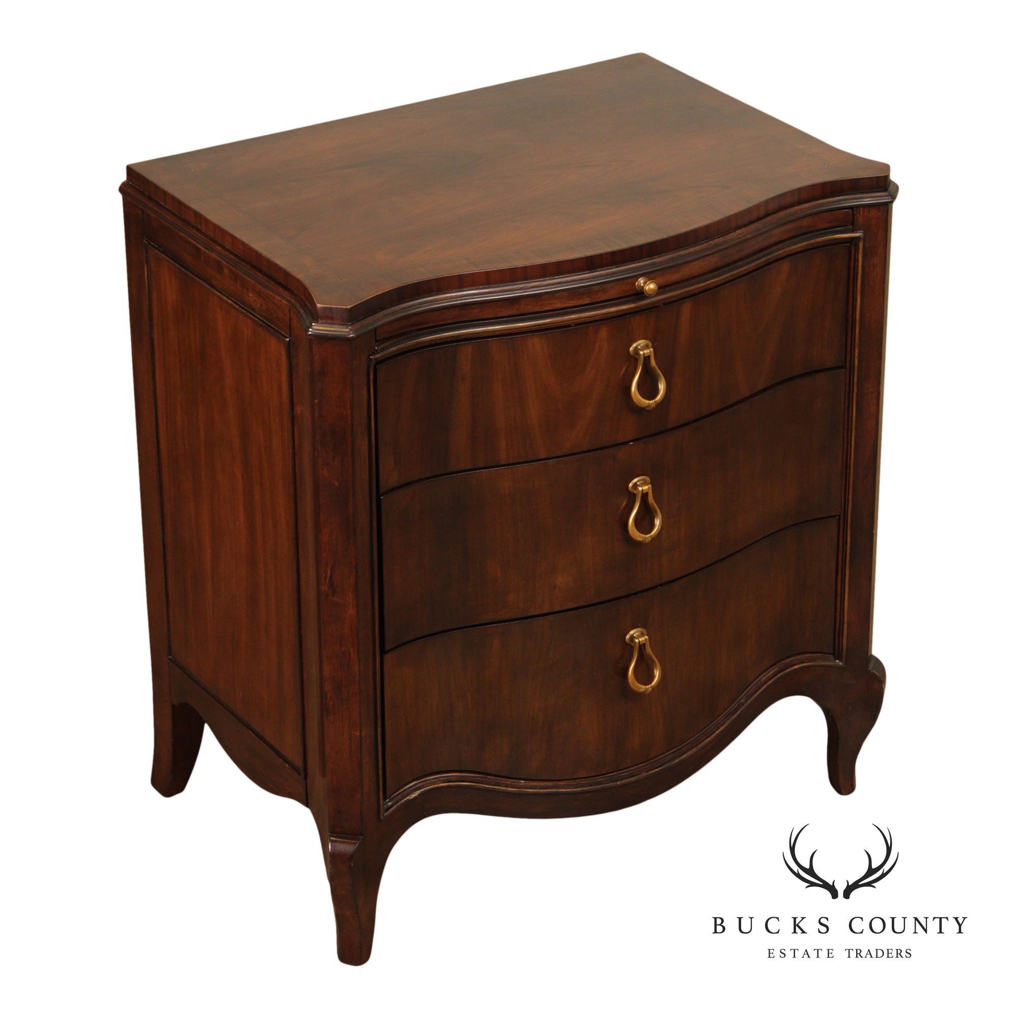 Schnadig Classic Modern Three Drawer Chest With Slide