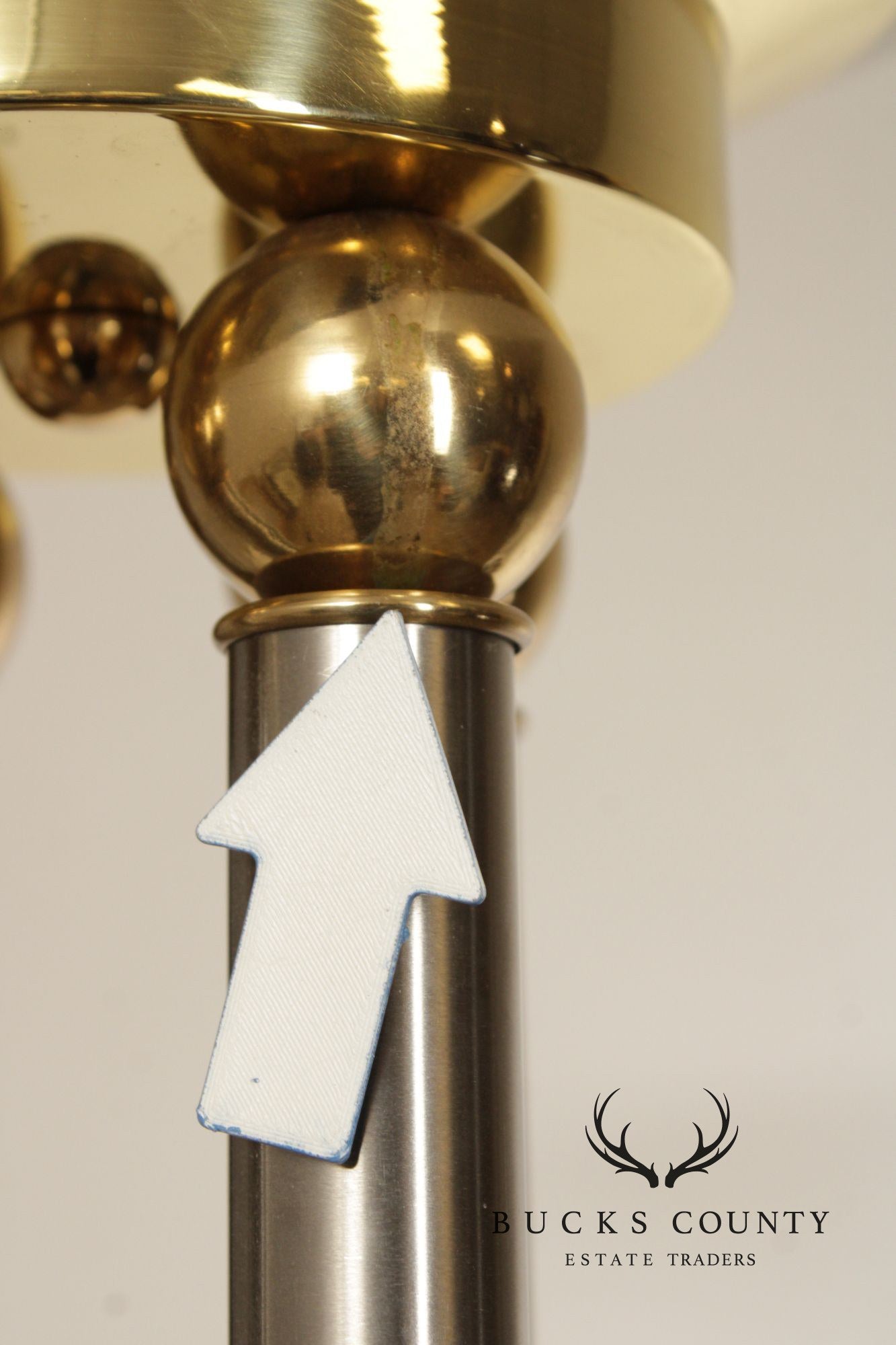 Relco Italian Modern Torchiere Floor Lamp