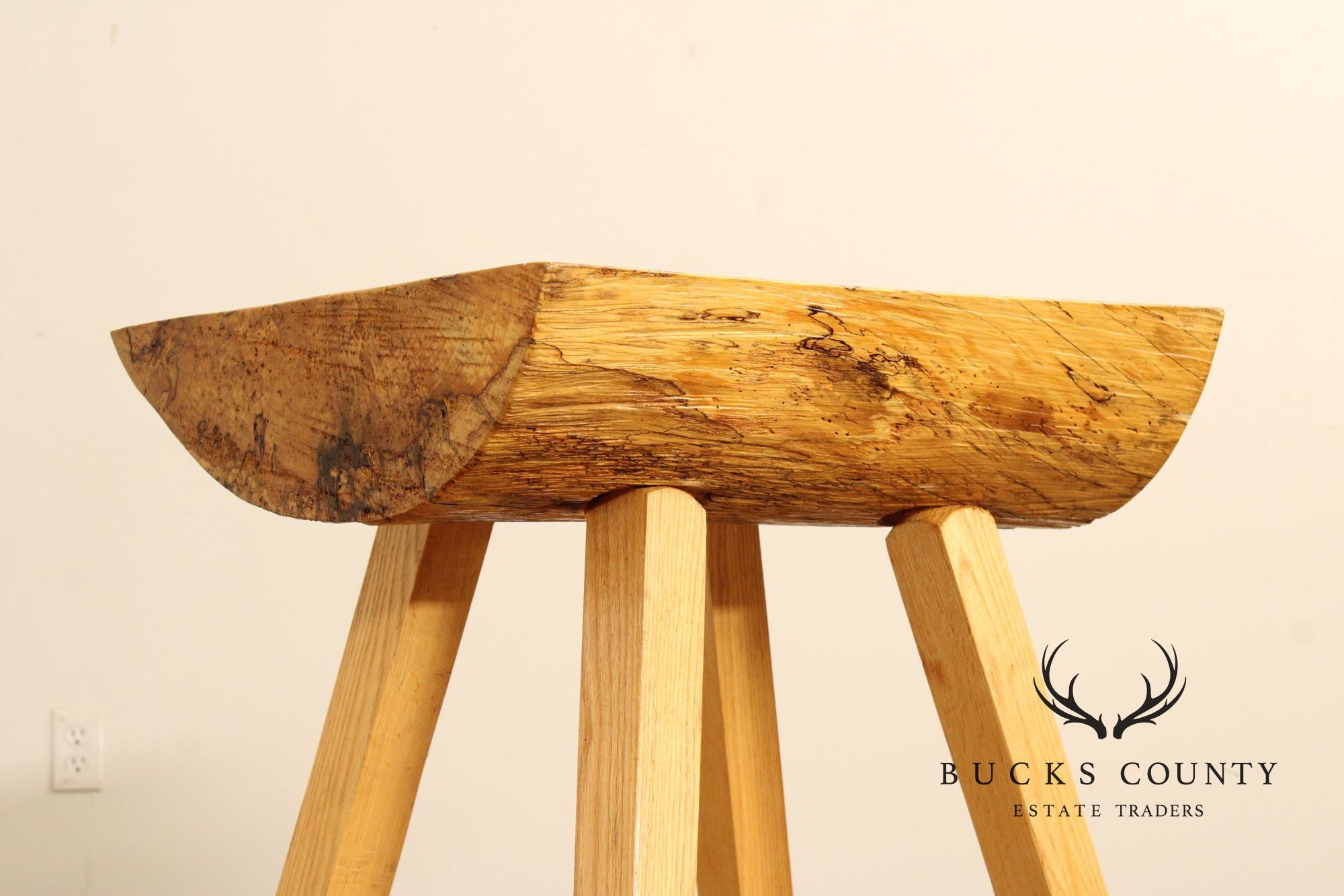 Rustic Style Mixed Woods Pub Table