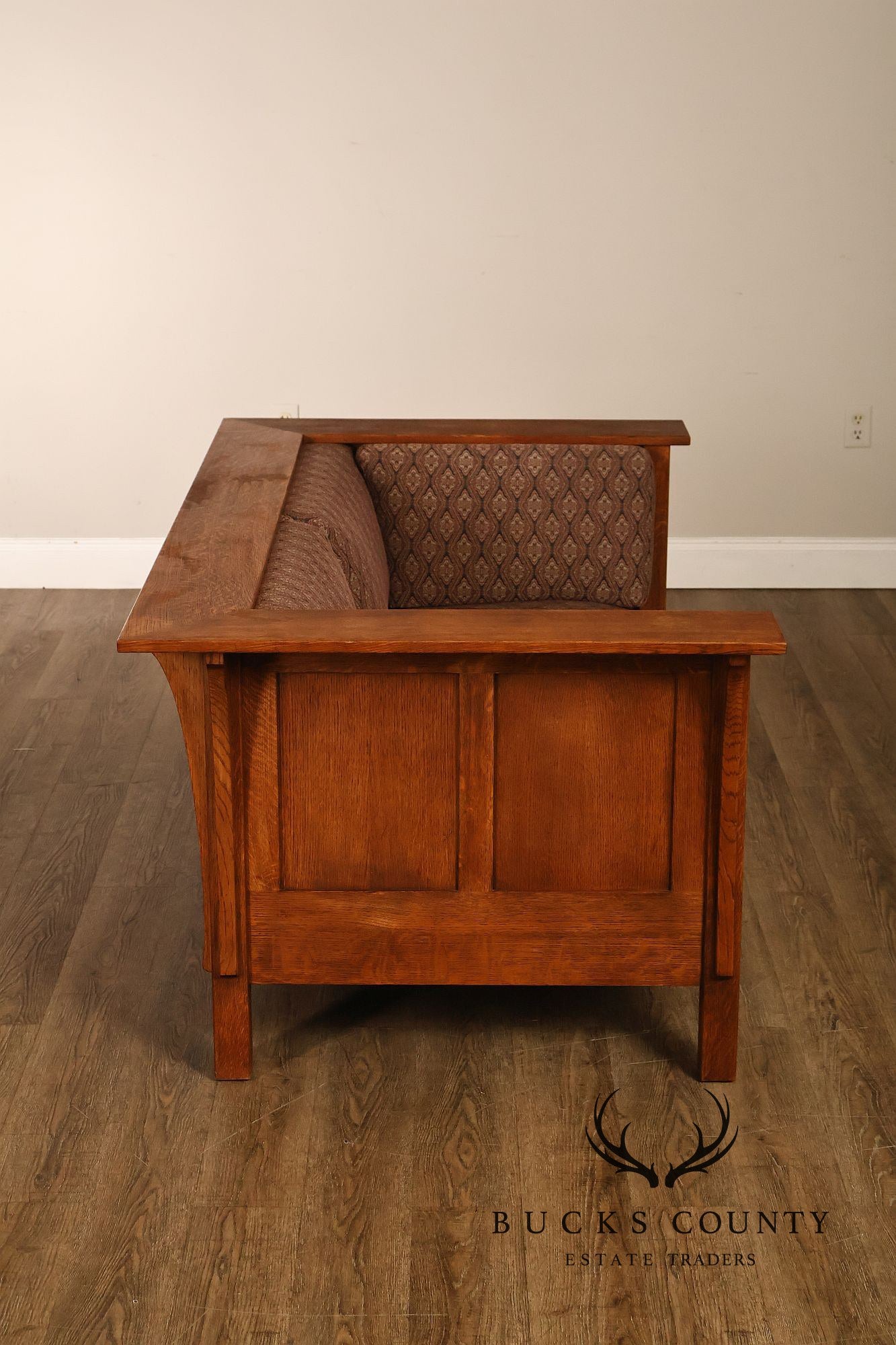 Stickley Mission Collection Oak Prairie Loveseat