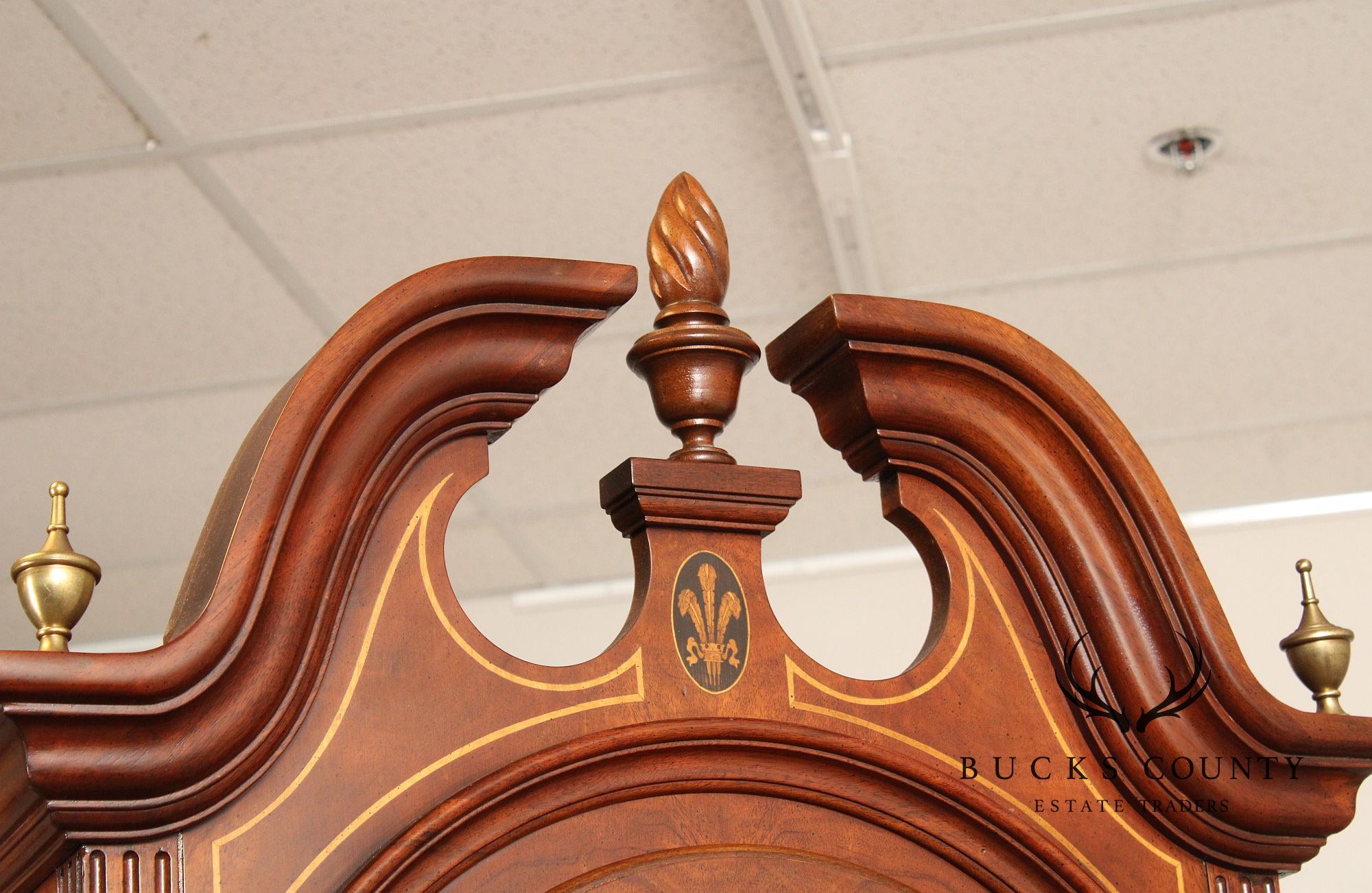 GMK Fancher 'Melrose' Mahogany Grandfather Clock