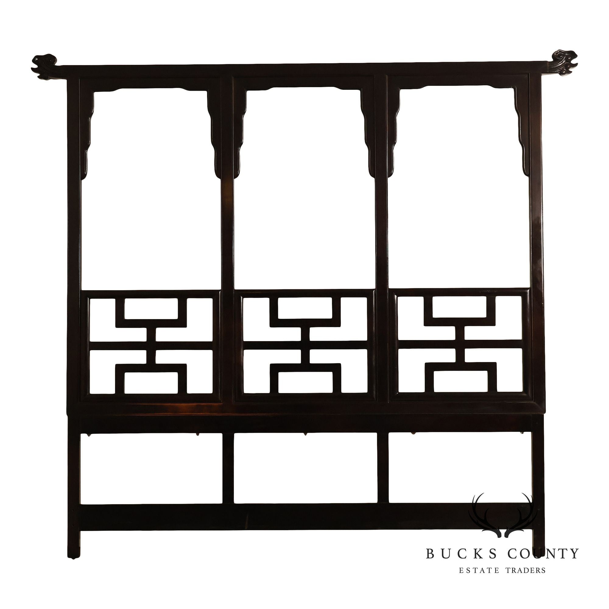 Century Furniture 'Chin Hua' Asian Style King Size Headboard