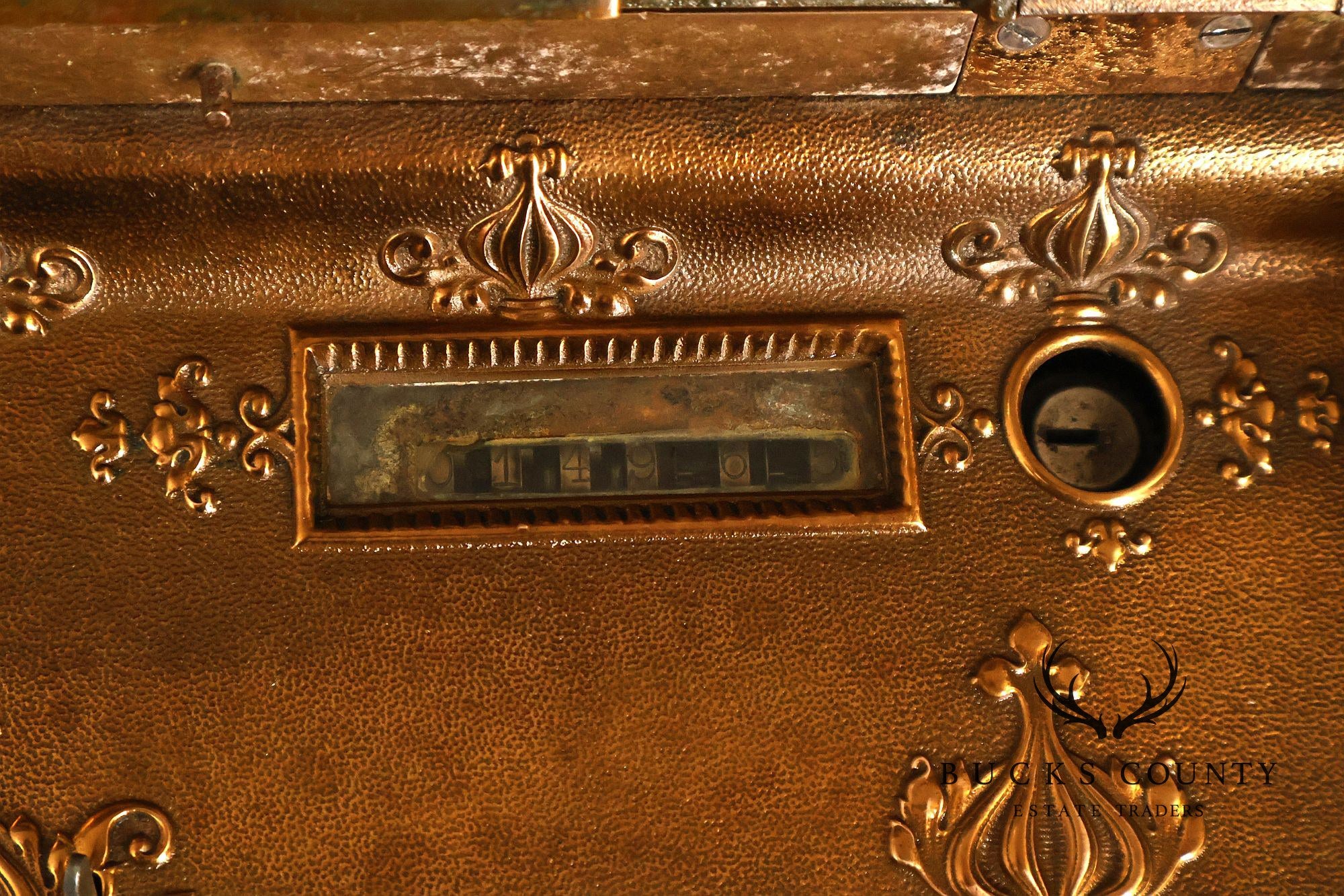 National Cash Register Model 333 Brass Cash Register