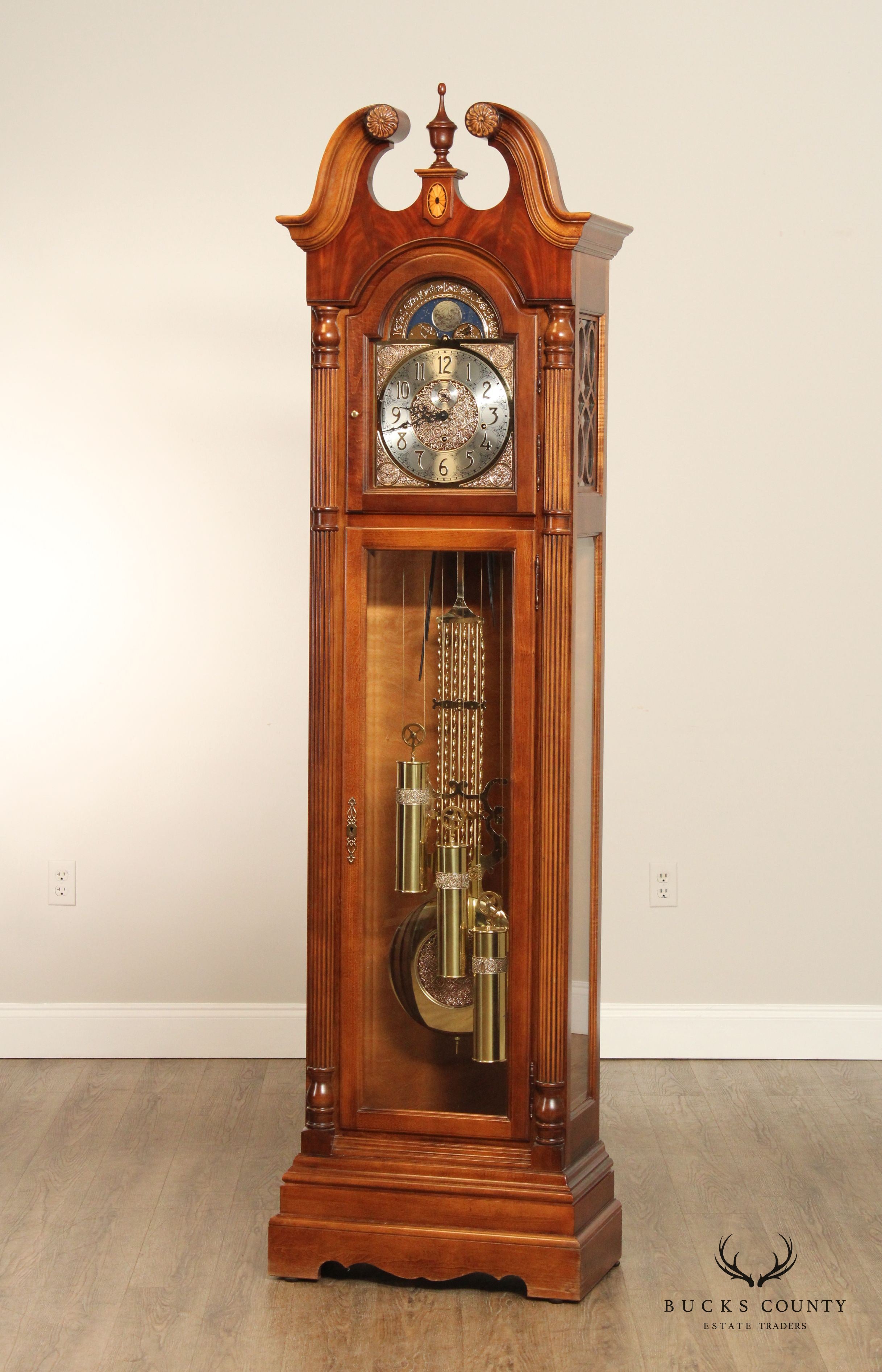 Howard Miller 'Westbourne' Mahogany Grandfather Clock