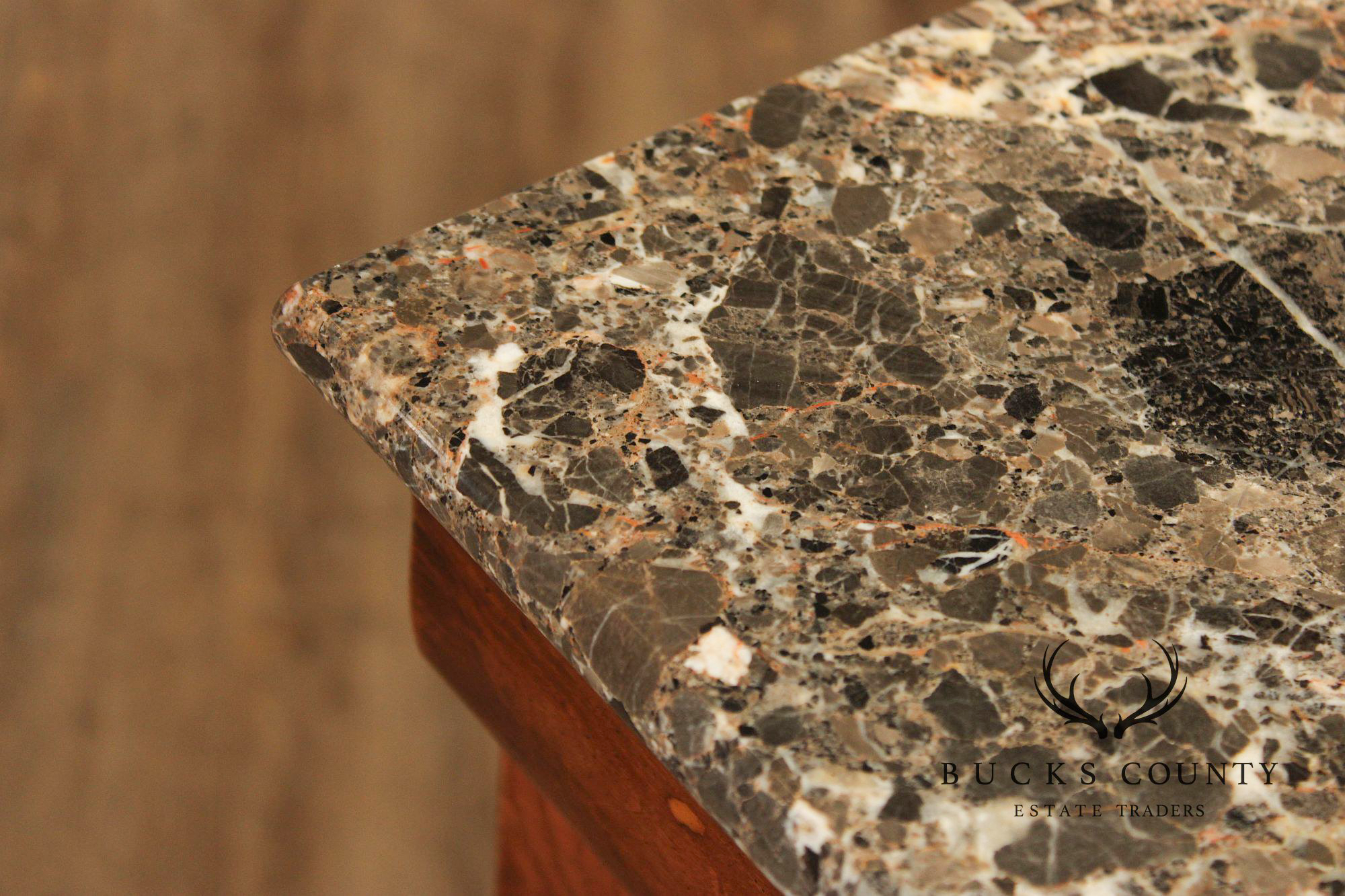 Henredon 'Charles X' Pair of Marble Top Chests