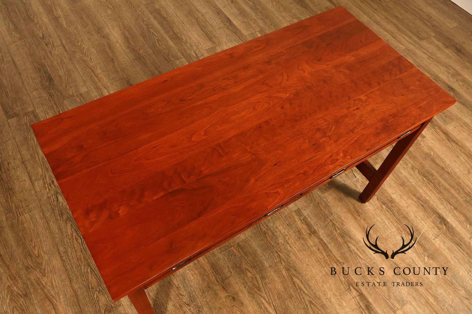 Stickley Mission Collection Cherry Spindled Writing Desk