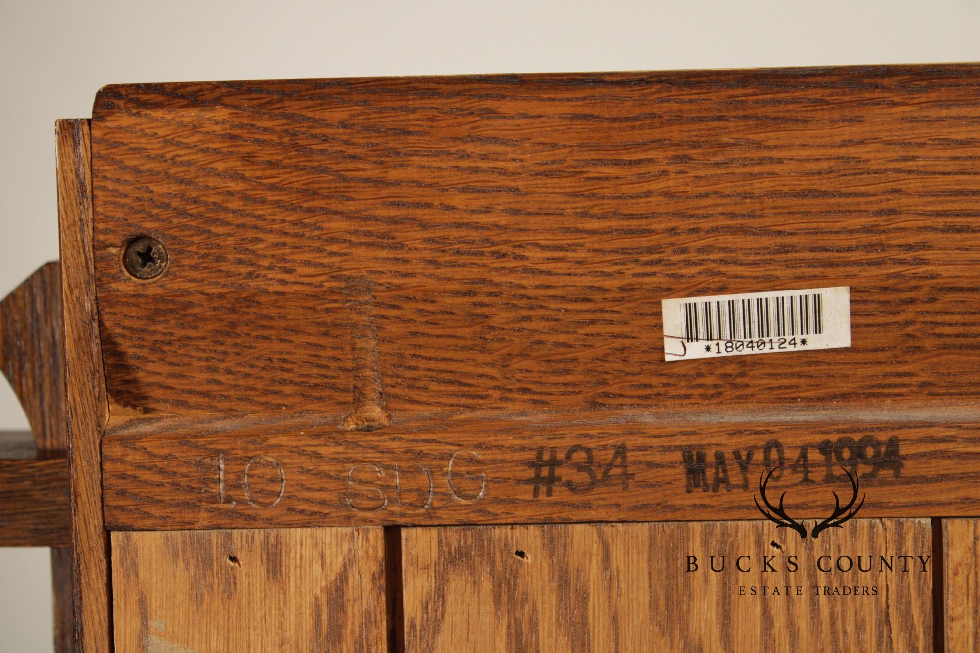 Stickley Mission Collection Oak Two Door Bookcase