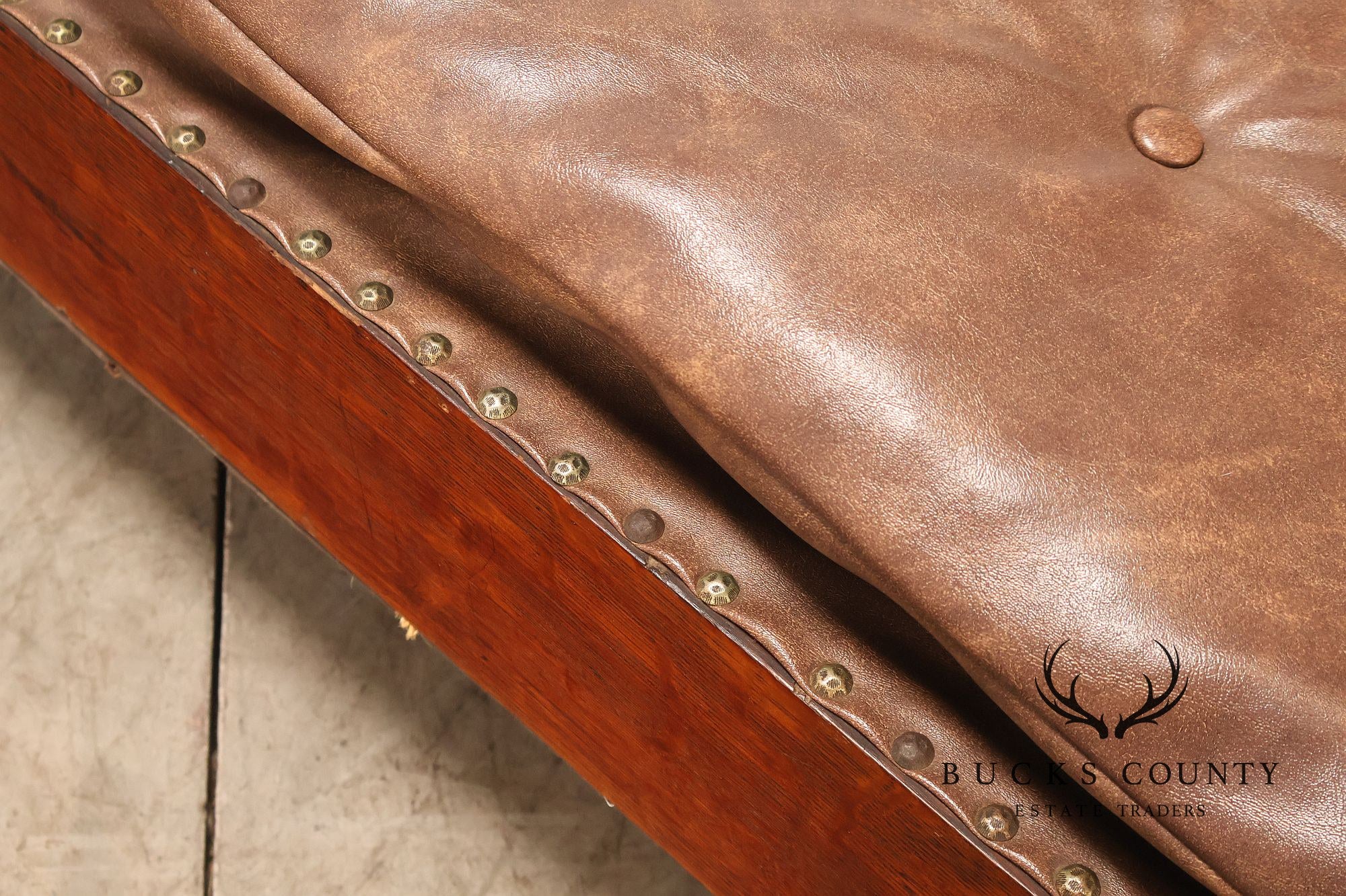 J.M. Young No. 295 Mission Style Oak Daybed