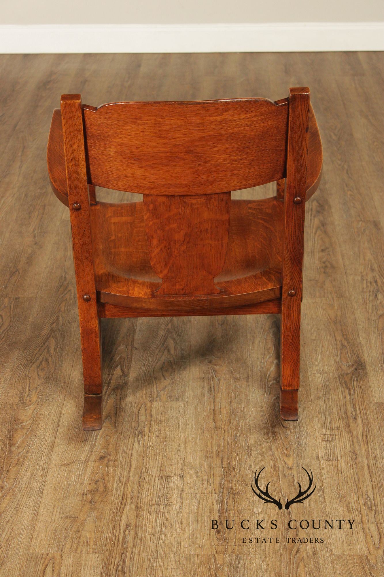 Antique Mission Oak Rocking Chair