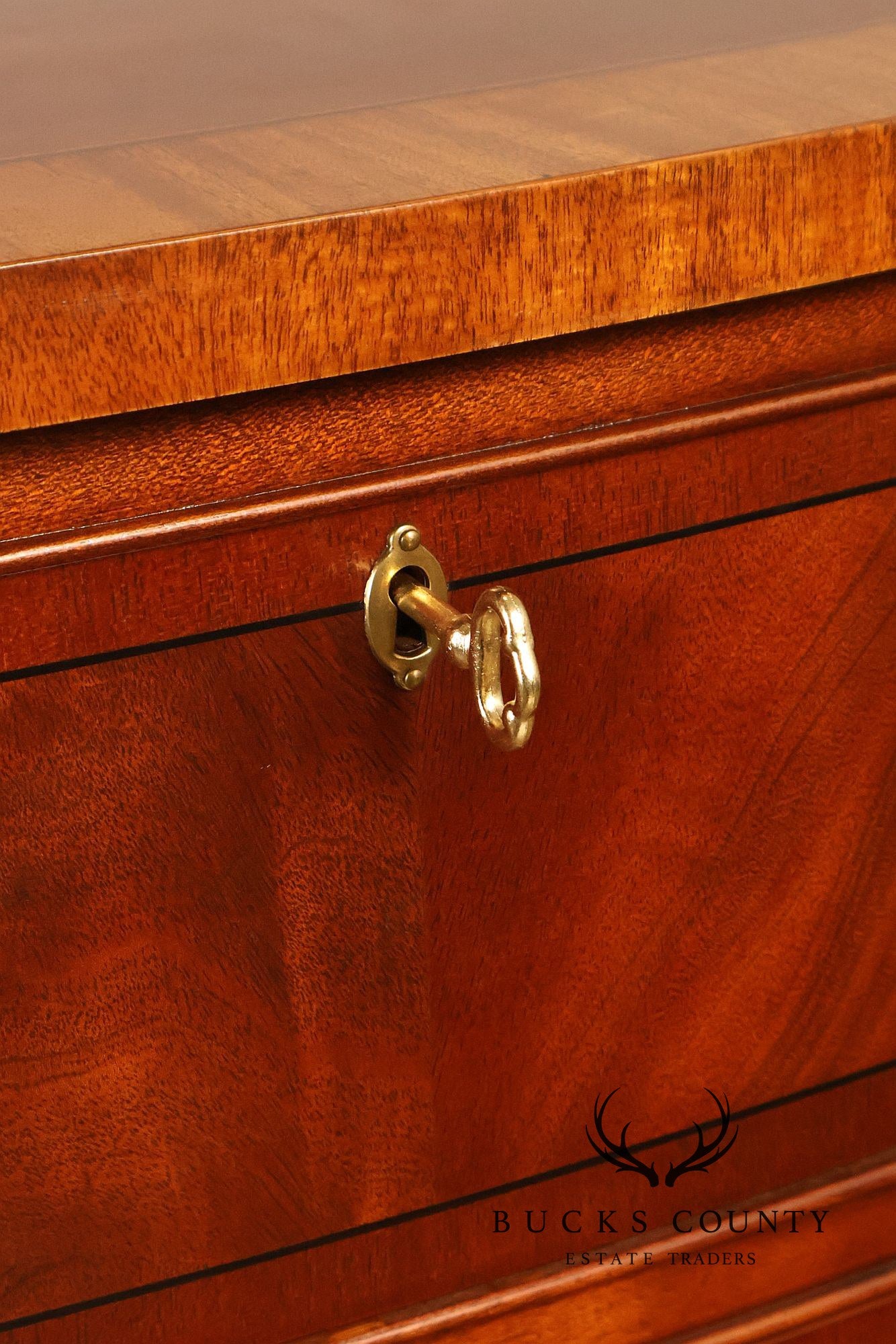 Ethan Allen Hepplewhite Style Mahogany Sideboard