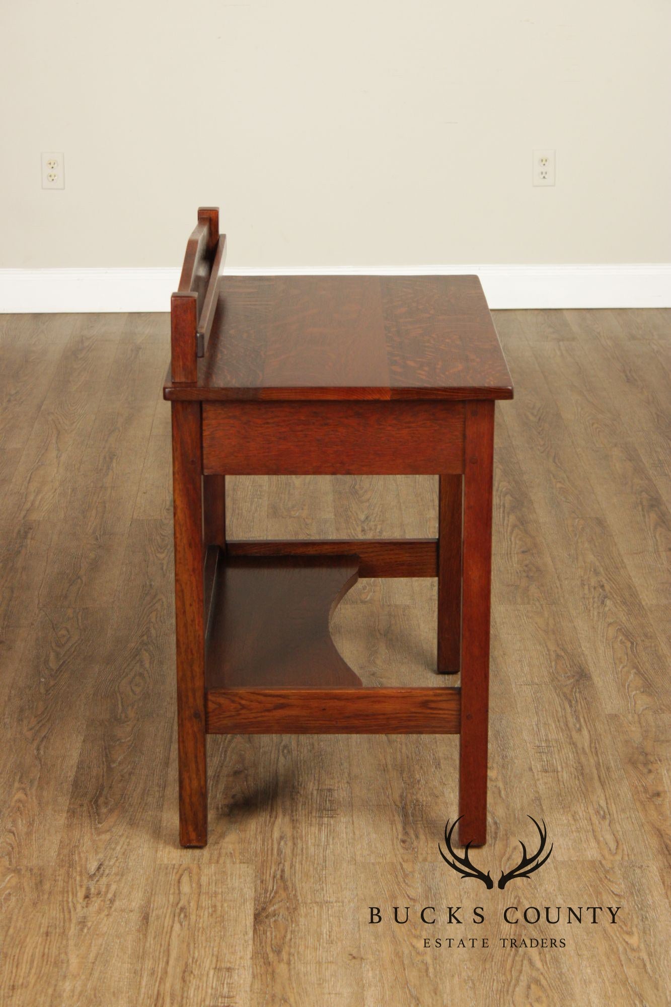 L. & J.G. Stickley Mission Oak Writing Desk