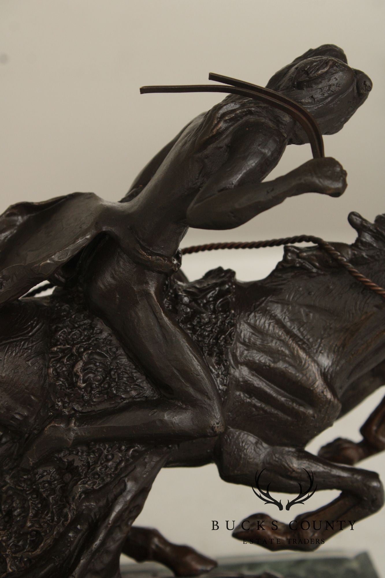Frederic Remington Bronze Statue, 'Cheyenne'