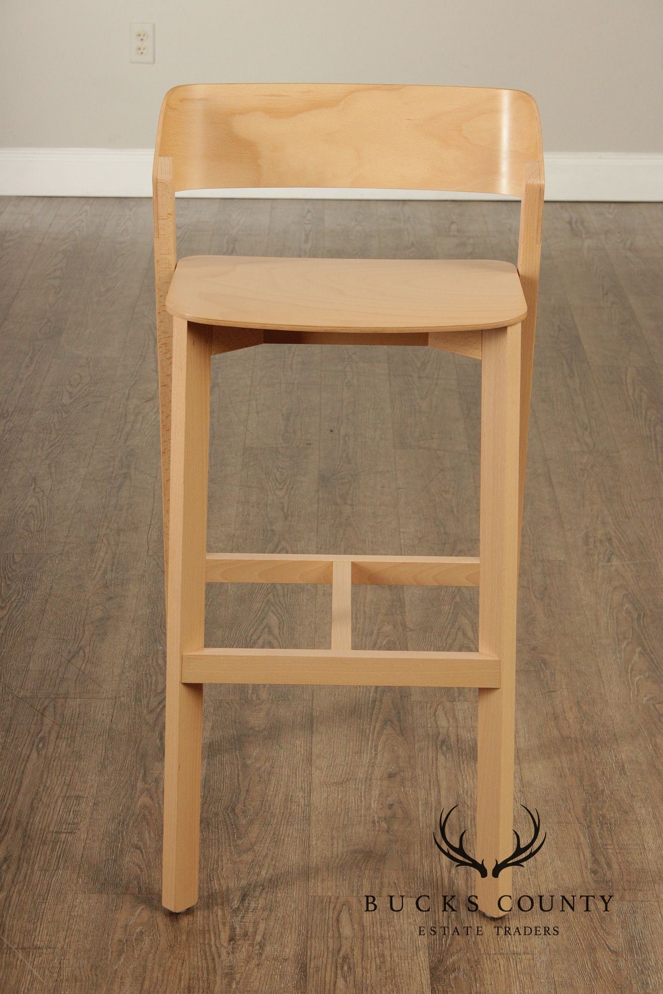 QUALITY BENTWOOD SET OF SIX MERANO BARSTOOLS BY TON