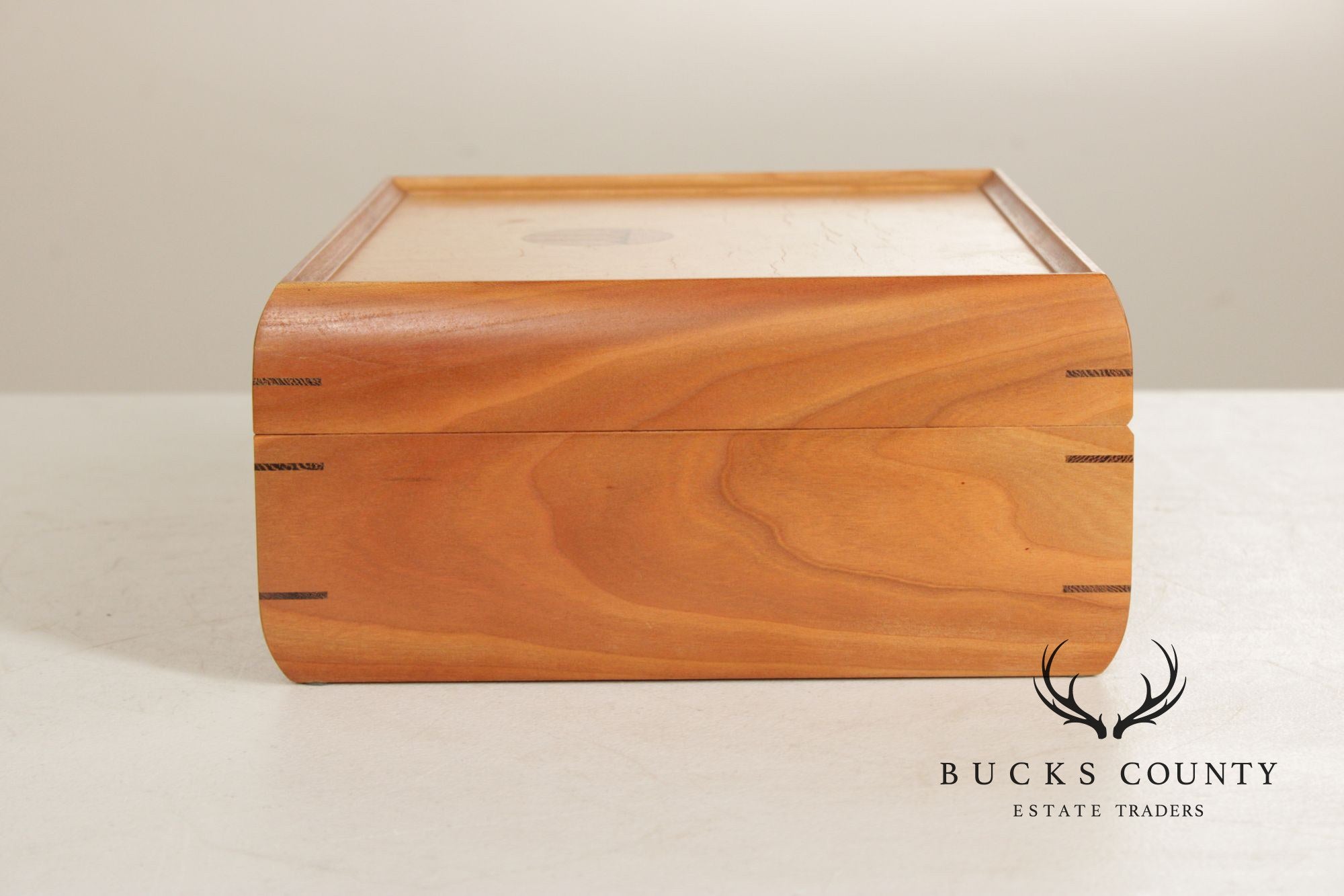 Studio Mixed Wood Desktop Cigar Humidor