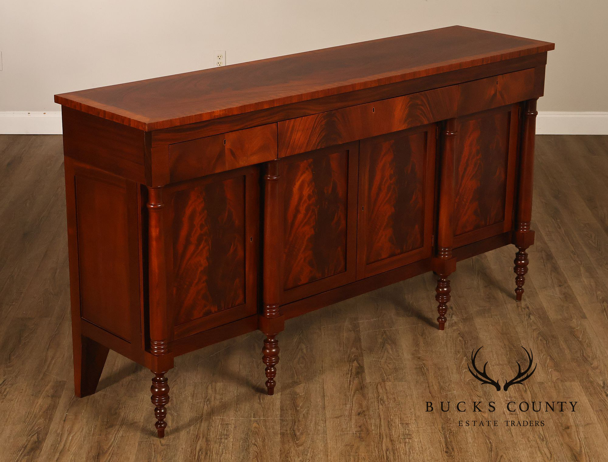 Craftique Sheraton Style Mahogany Sideboard