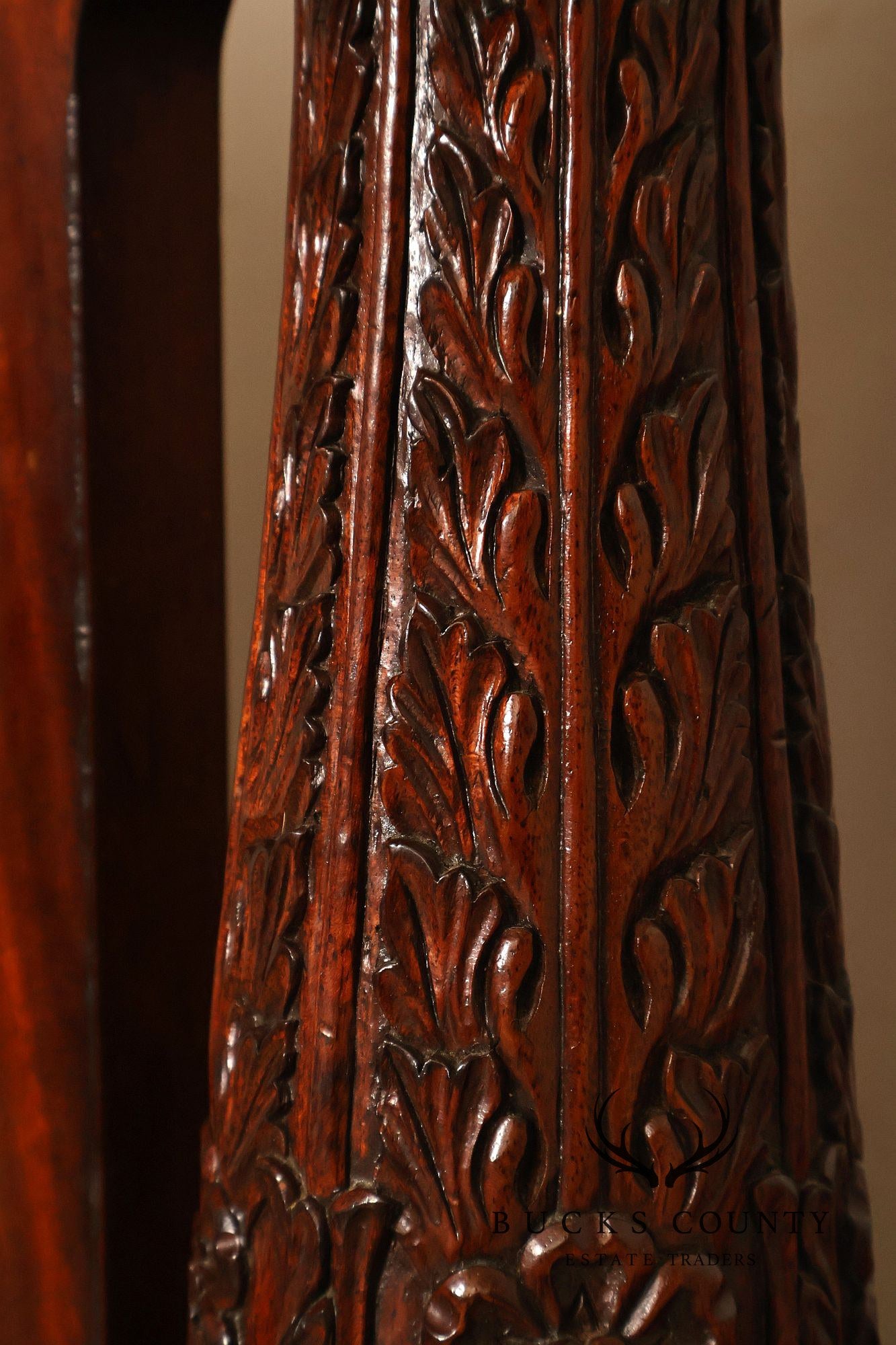 Oscar De La Renta For Century Furniture Mahogany King Size Poster Bed