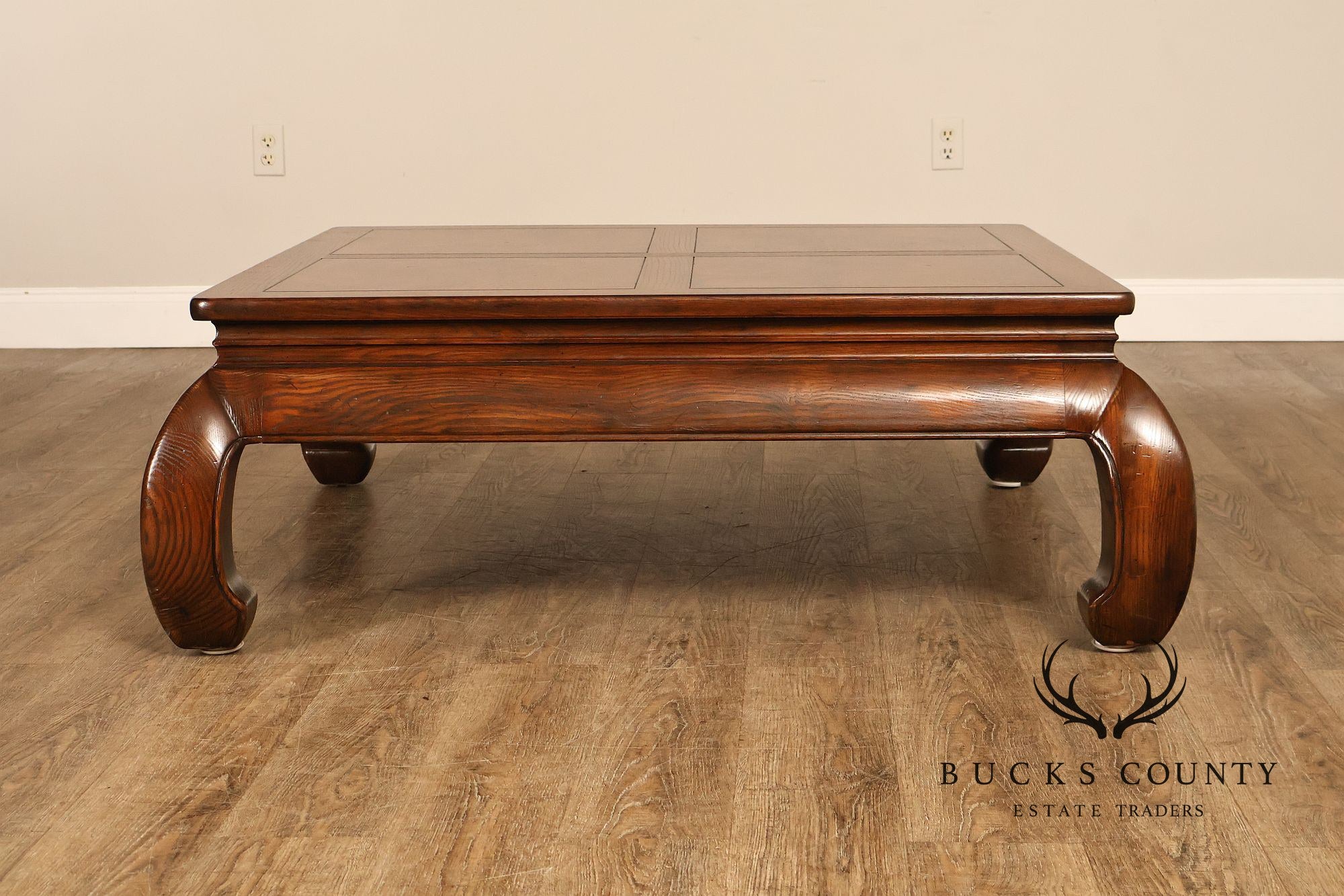 Henredon Artefacts Asian Burlwood Ming Style Coffee Table
