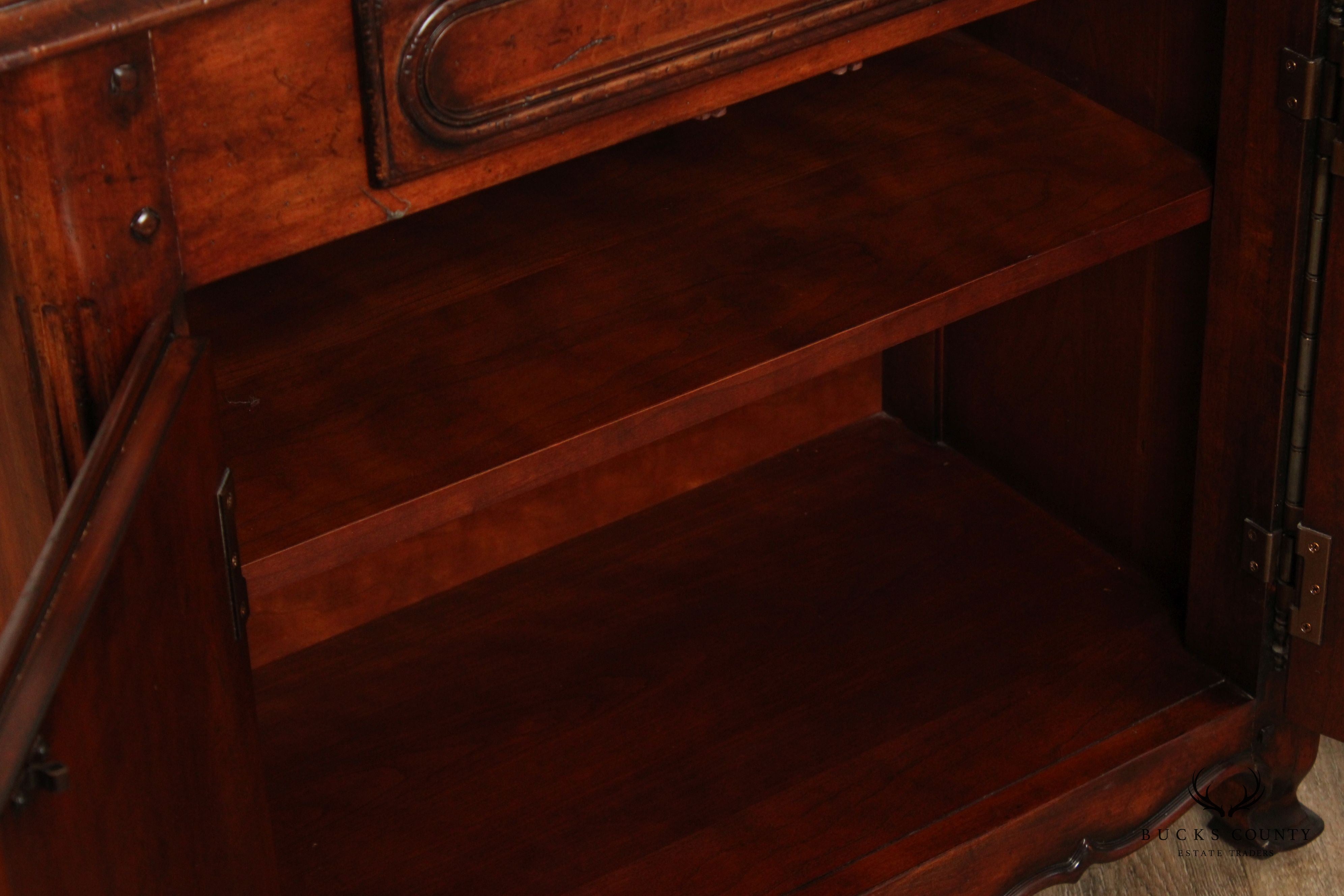 Ralph Lauren French Louis XV Style Cherry Cabinet Server