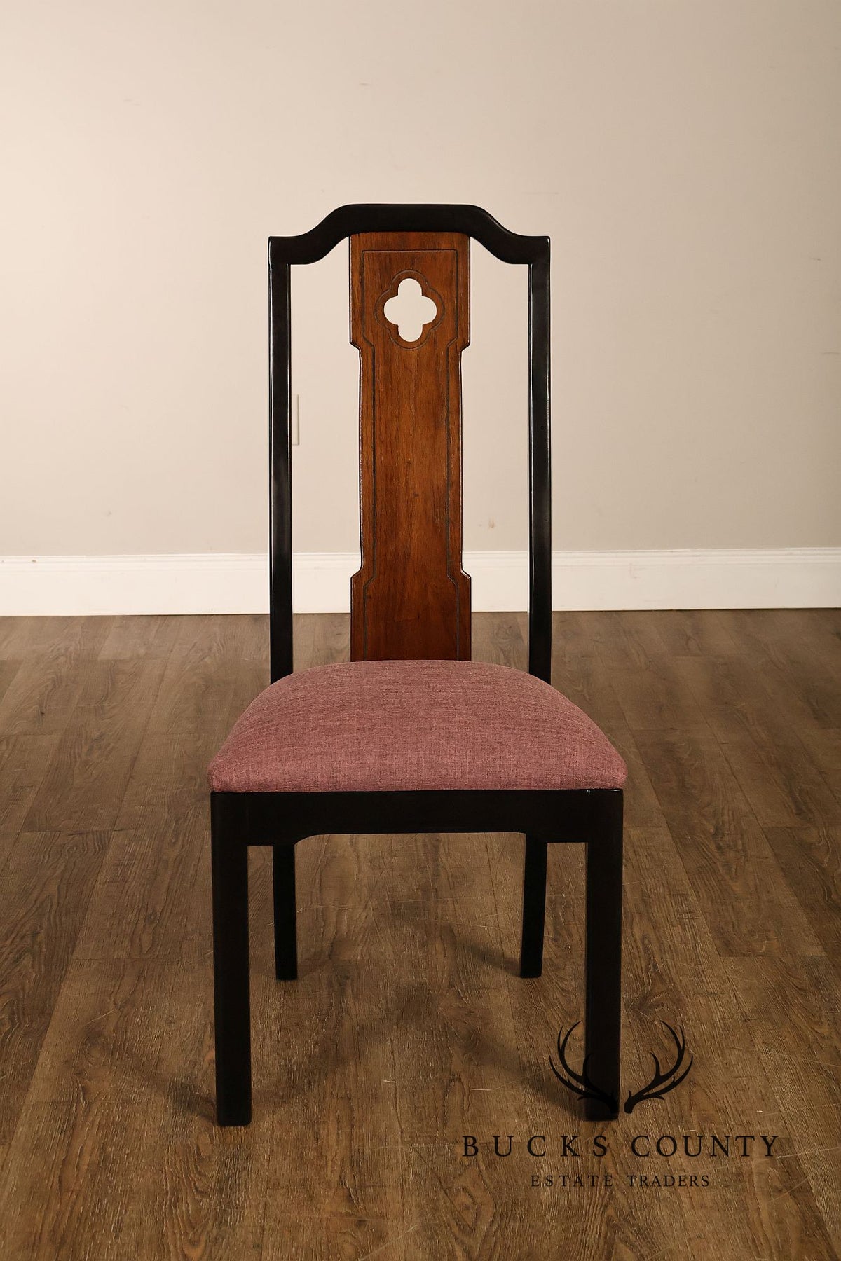 Thomasville Embassy Set Of 6 Chinoiserie Asian Inspired Dining Chairs