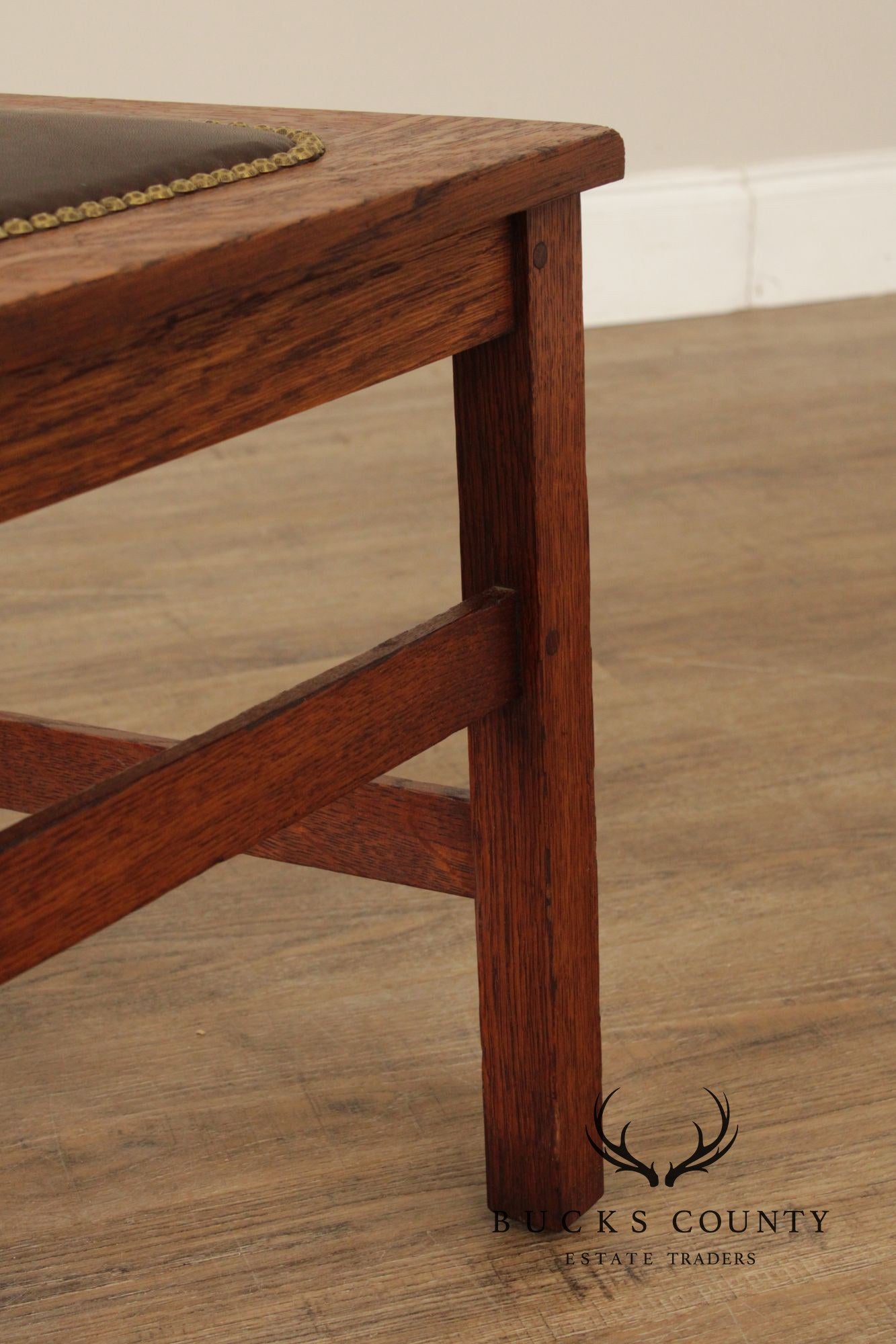 Limbert Mission Oak Desk Chair