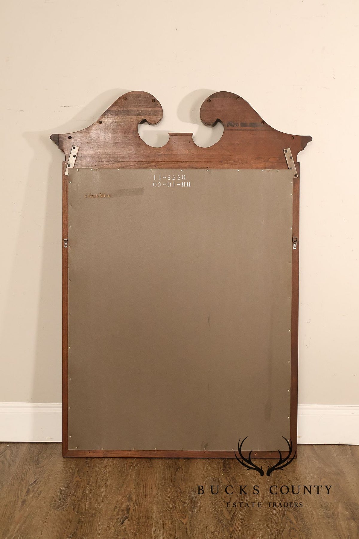 Ethan Allen 'Georgian Court' Cherry Wall Mirror