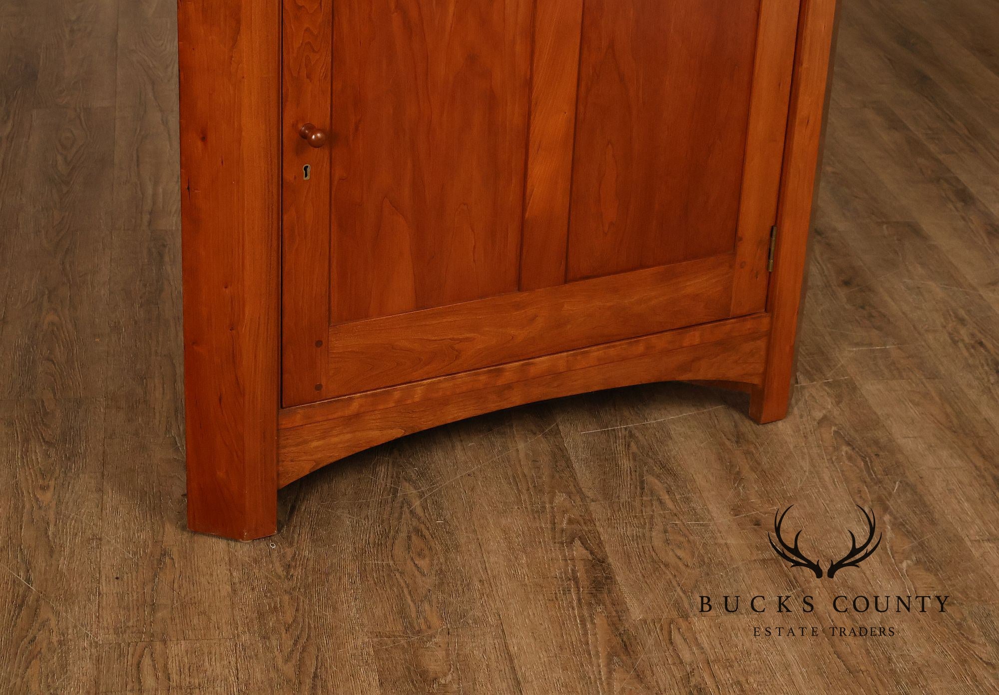 Stickley Mission Collection Cherry Corner Cabinet