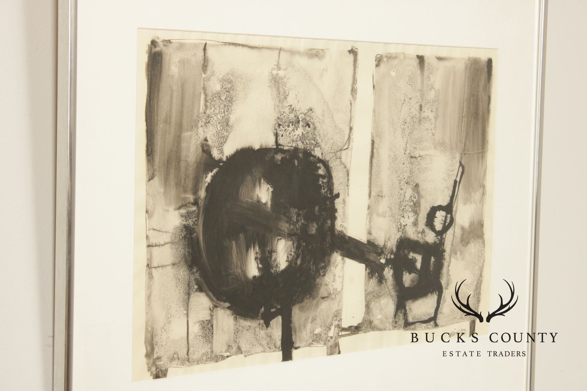 James Wines Abstract Pen and Ink Drawing, Study for a Sculpture