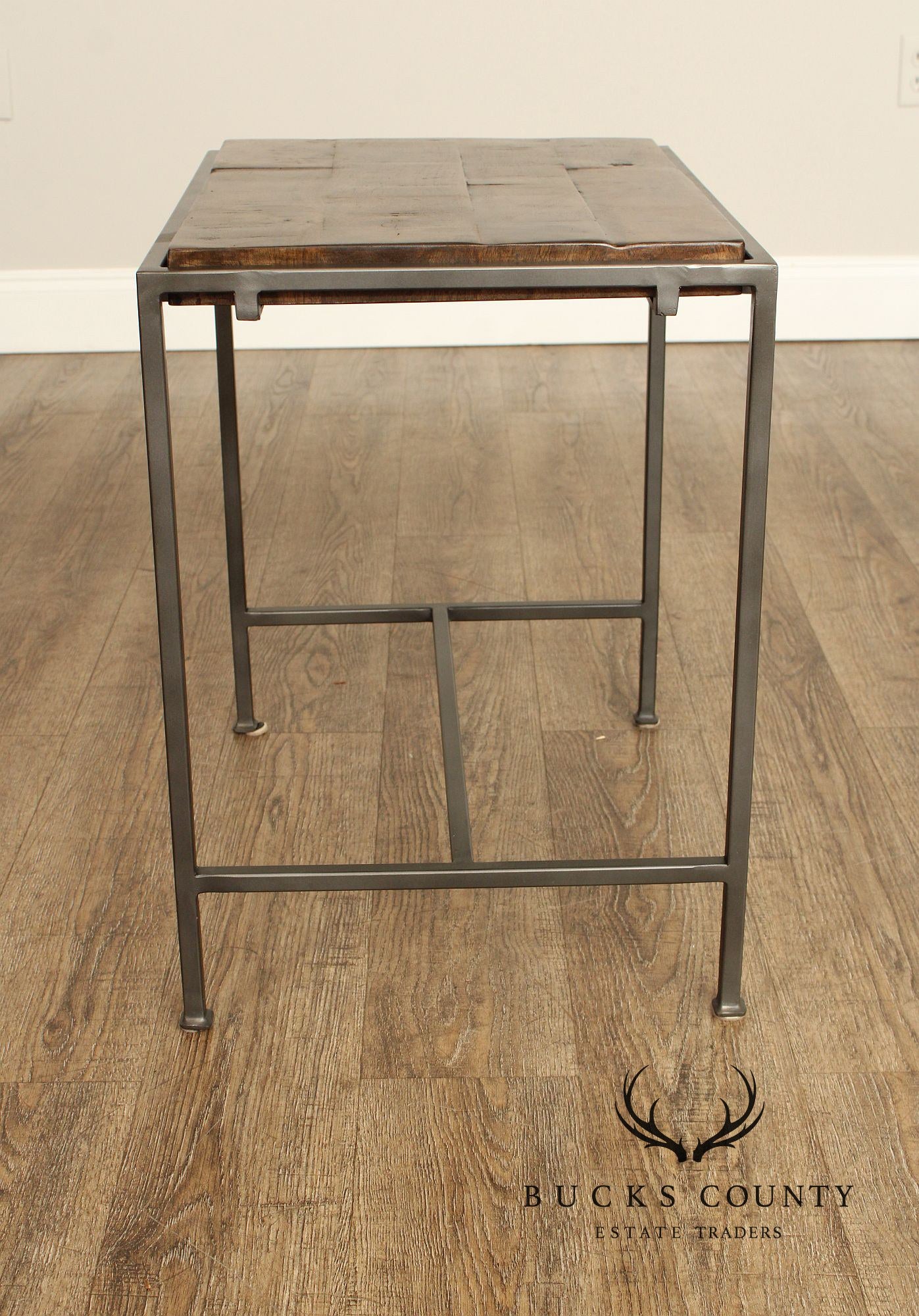 Industrial Style 'Simien' Iron End Table