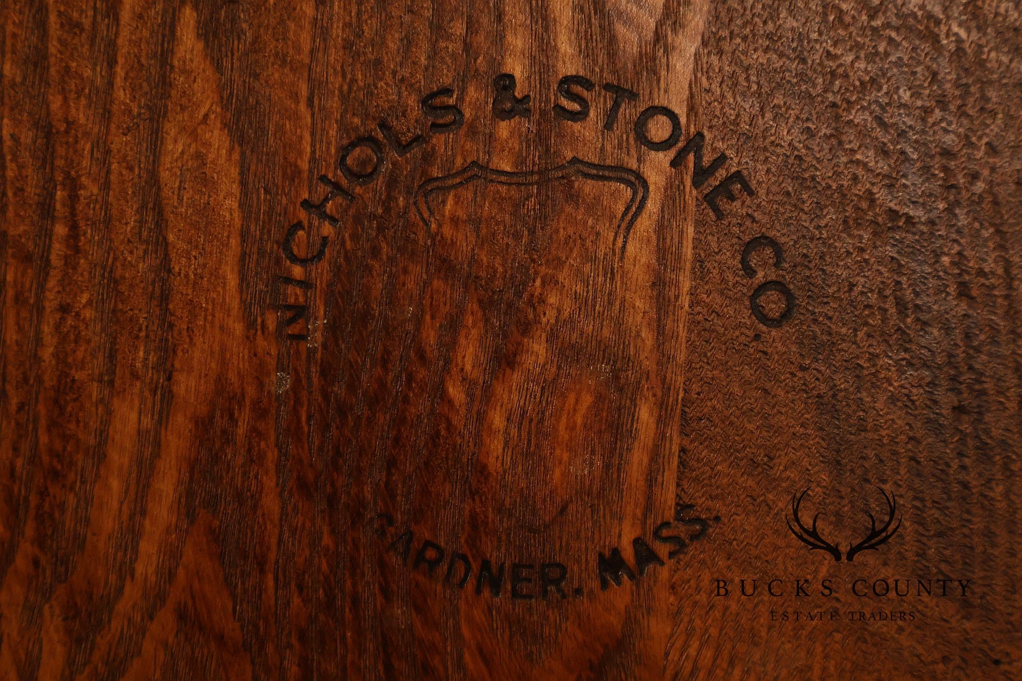 Nichols & Stone Set Of Four Windsor Dining Chairs