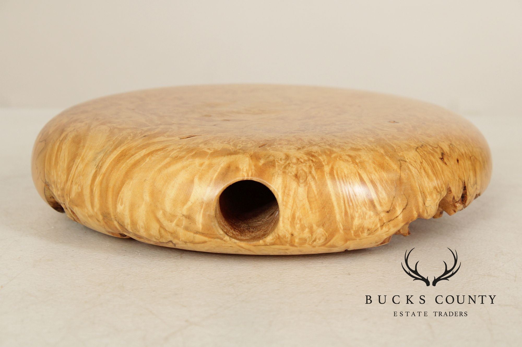 Warren Vienneau Studio Crafted Maple Burl Vase