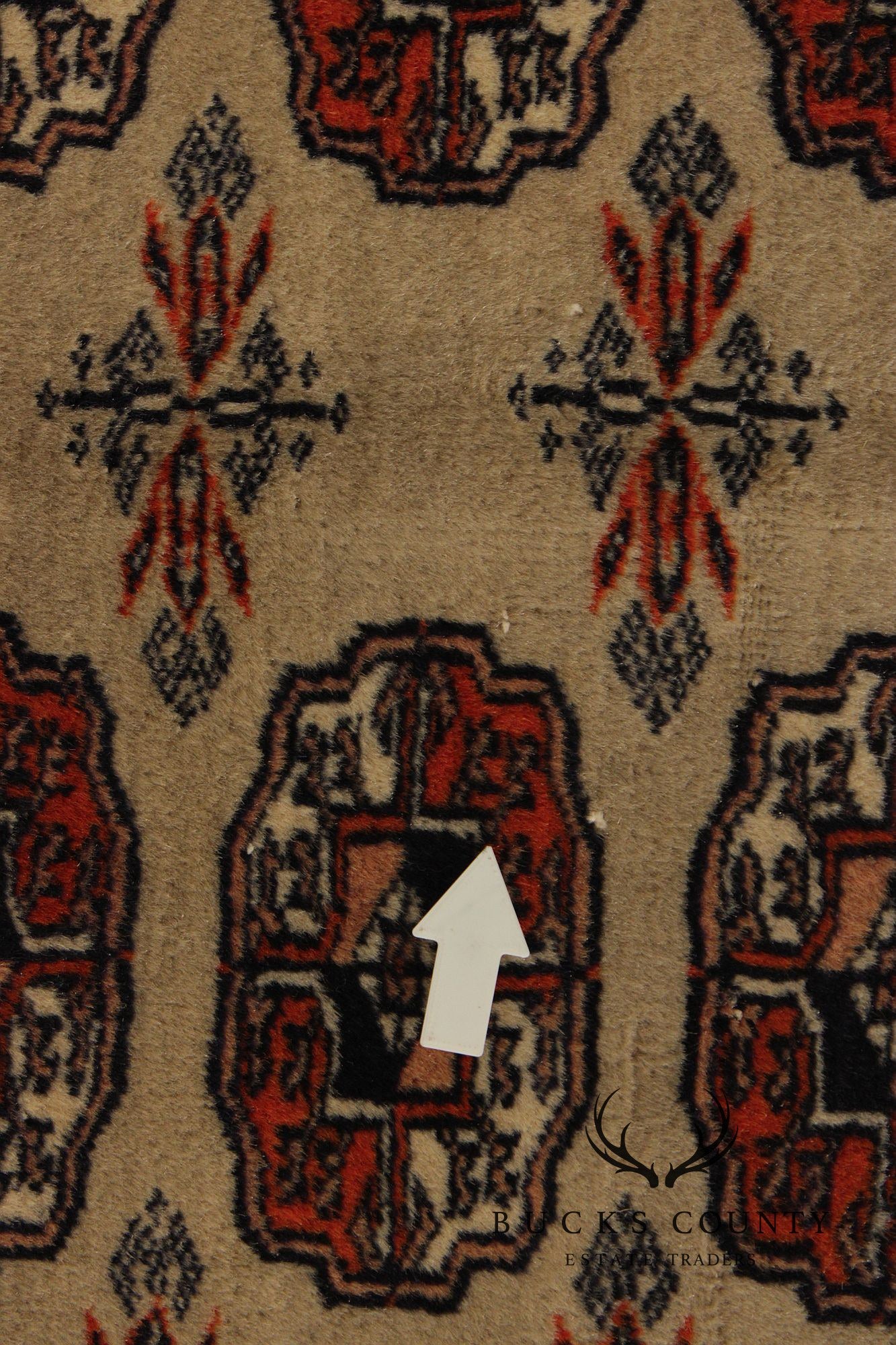 Pakistani Bokhara Wool Area Rug
