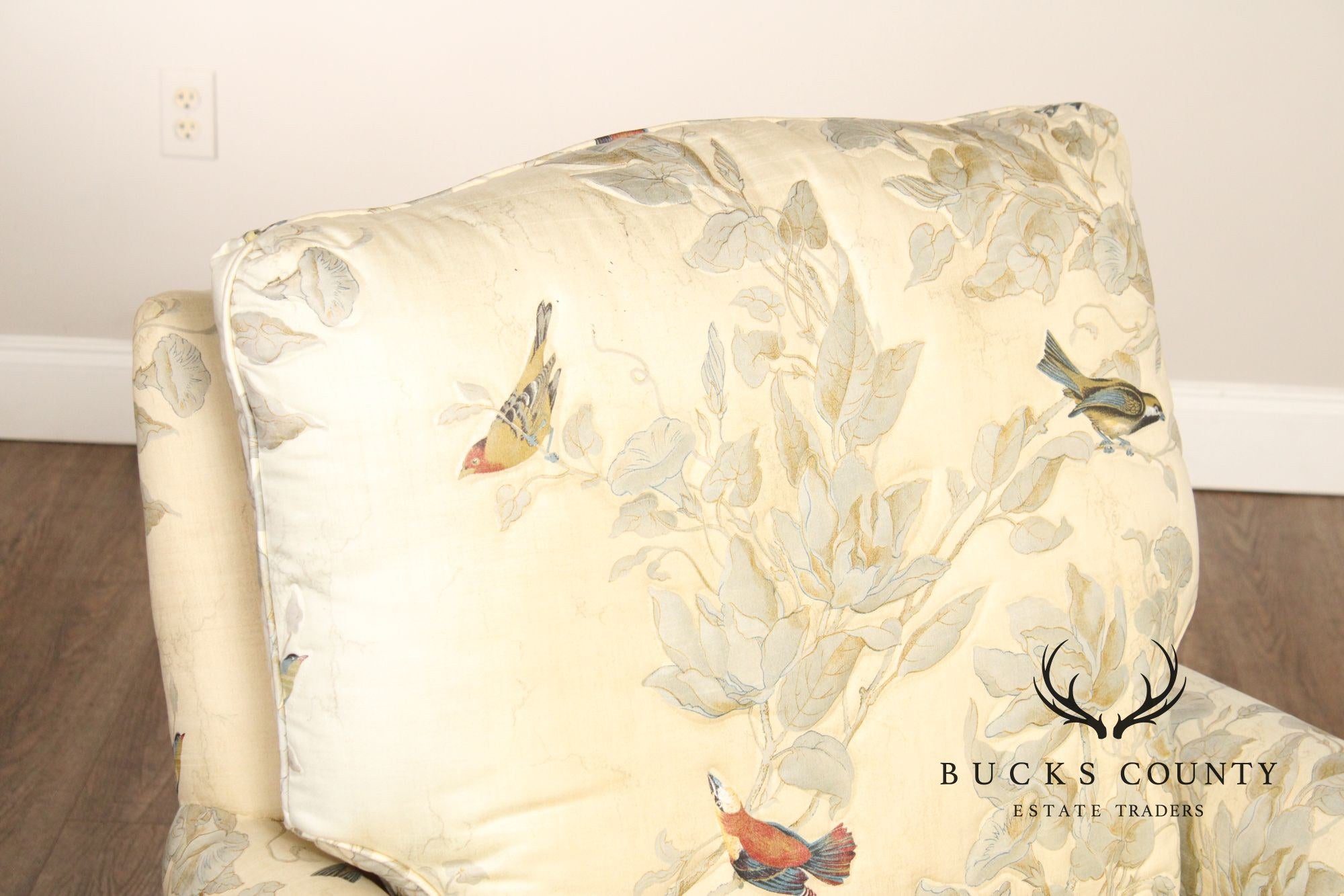 Jessica Charles Custom Upholstered Lounge Rocker