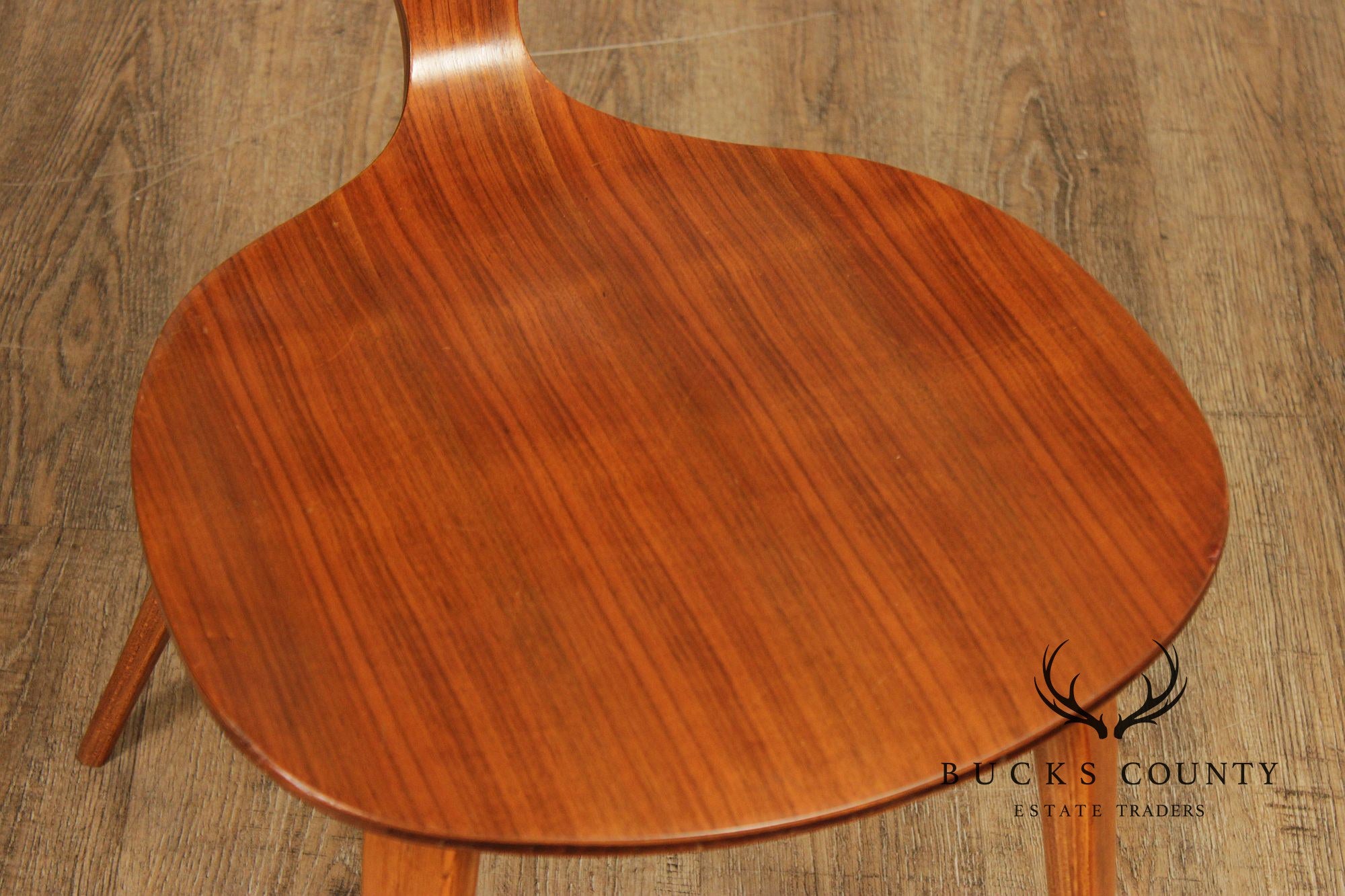 Norman Cherner Mid Century Modern Set of Five Hourglass Side Chairs