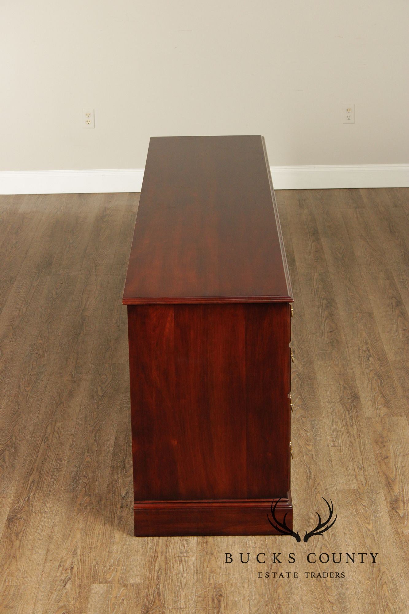 Statton Solid Cherry Executive Desk Credenza