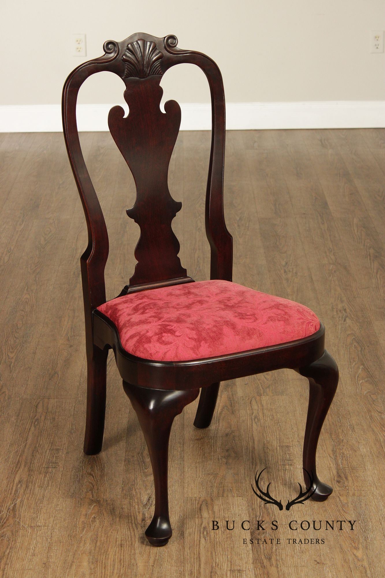 Stickley Colonial Williamsburg Set Of Six Mahogany Dining Chairs