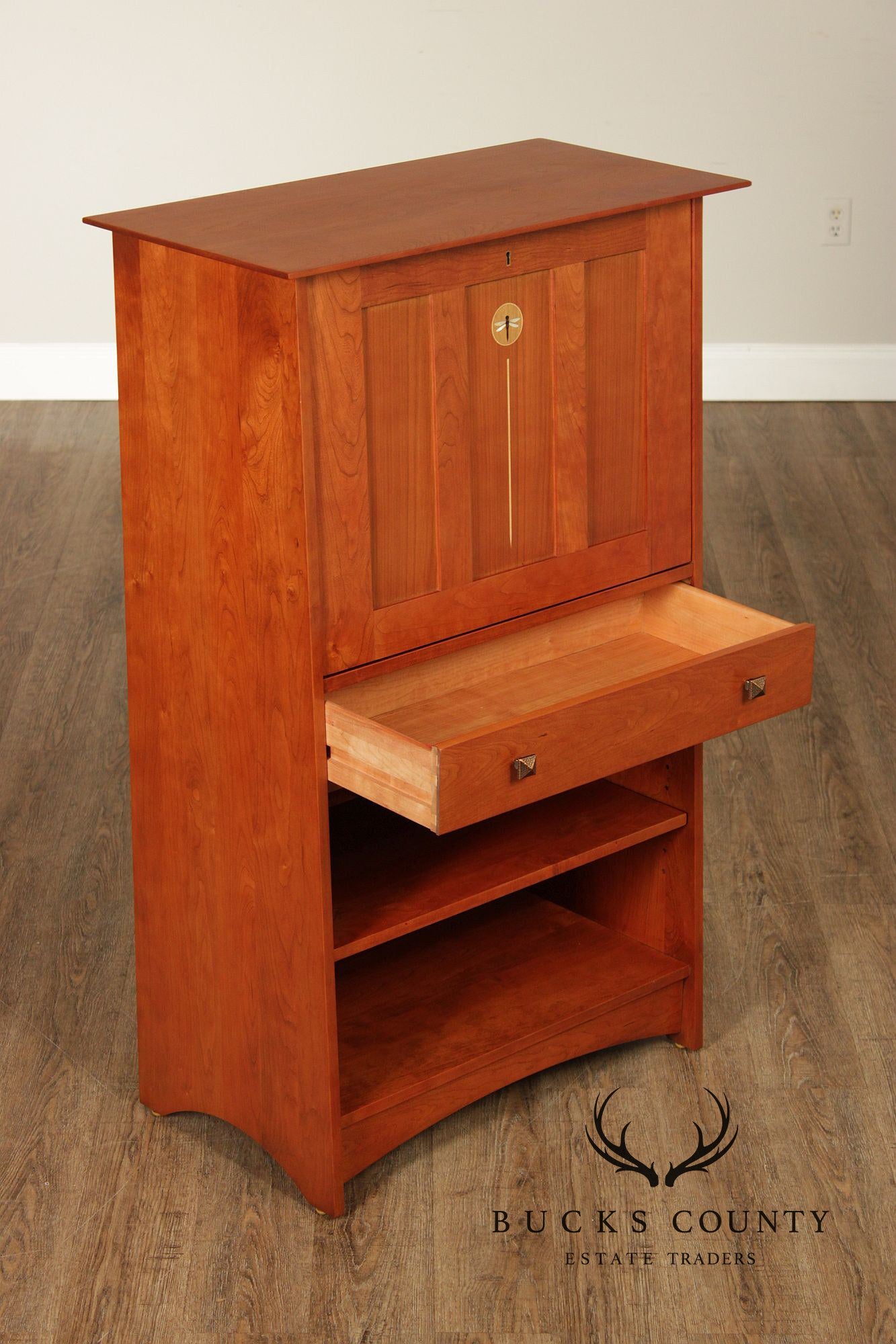 Stickley 2018 Collector Edition Cherry Dragonfly Desk