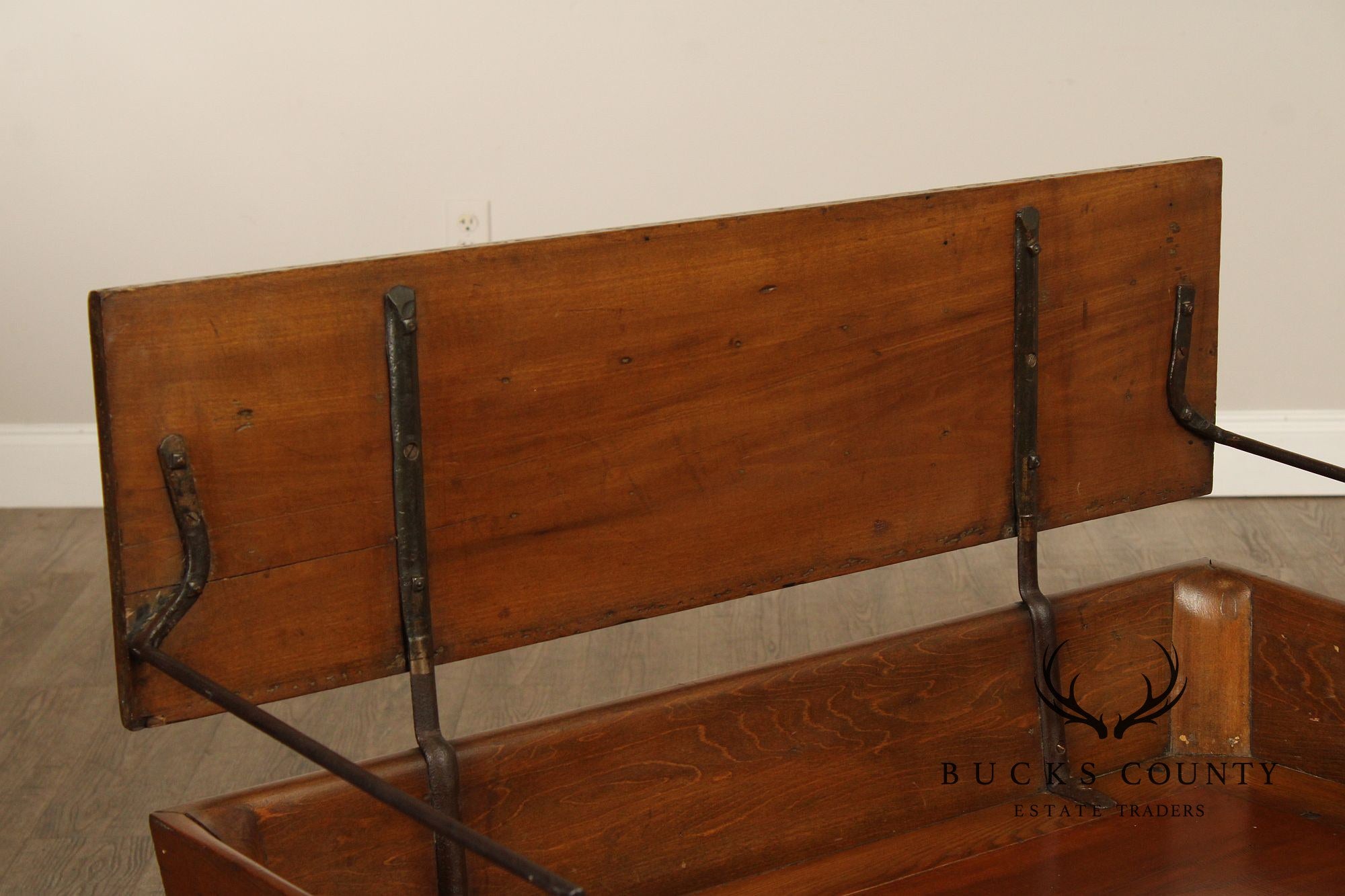 Antique 19th Century Rustic Farmhouse Pair Of Buggy Seat Benches