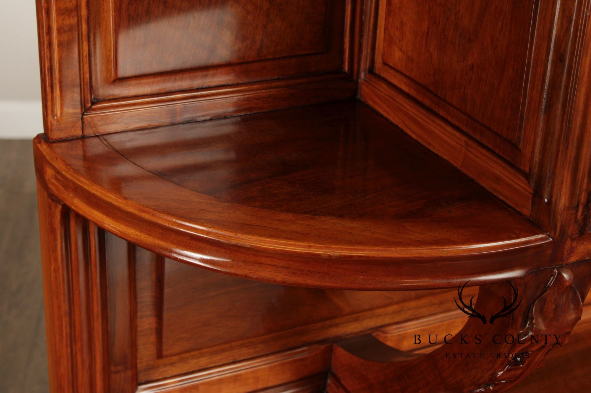 Louis Majorelle Art Nouveau Carved Mahogany 'Chicoree' Buffet