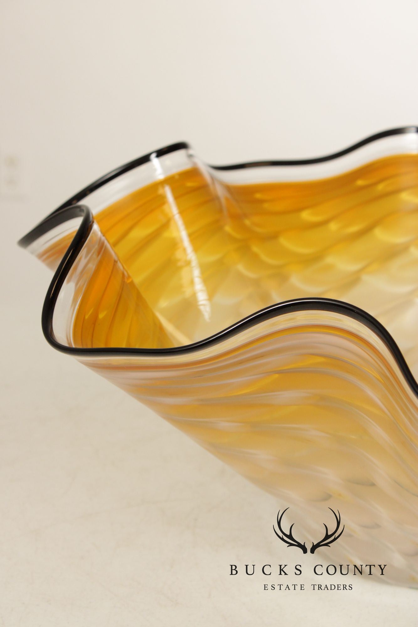 La Chaussee Contemporary Art Glass Bowl