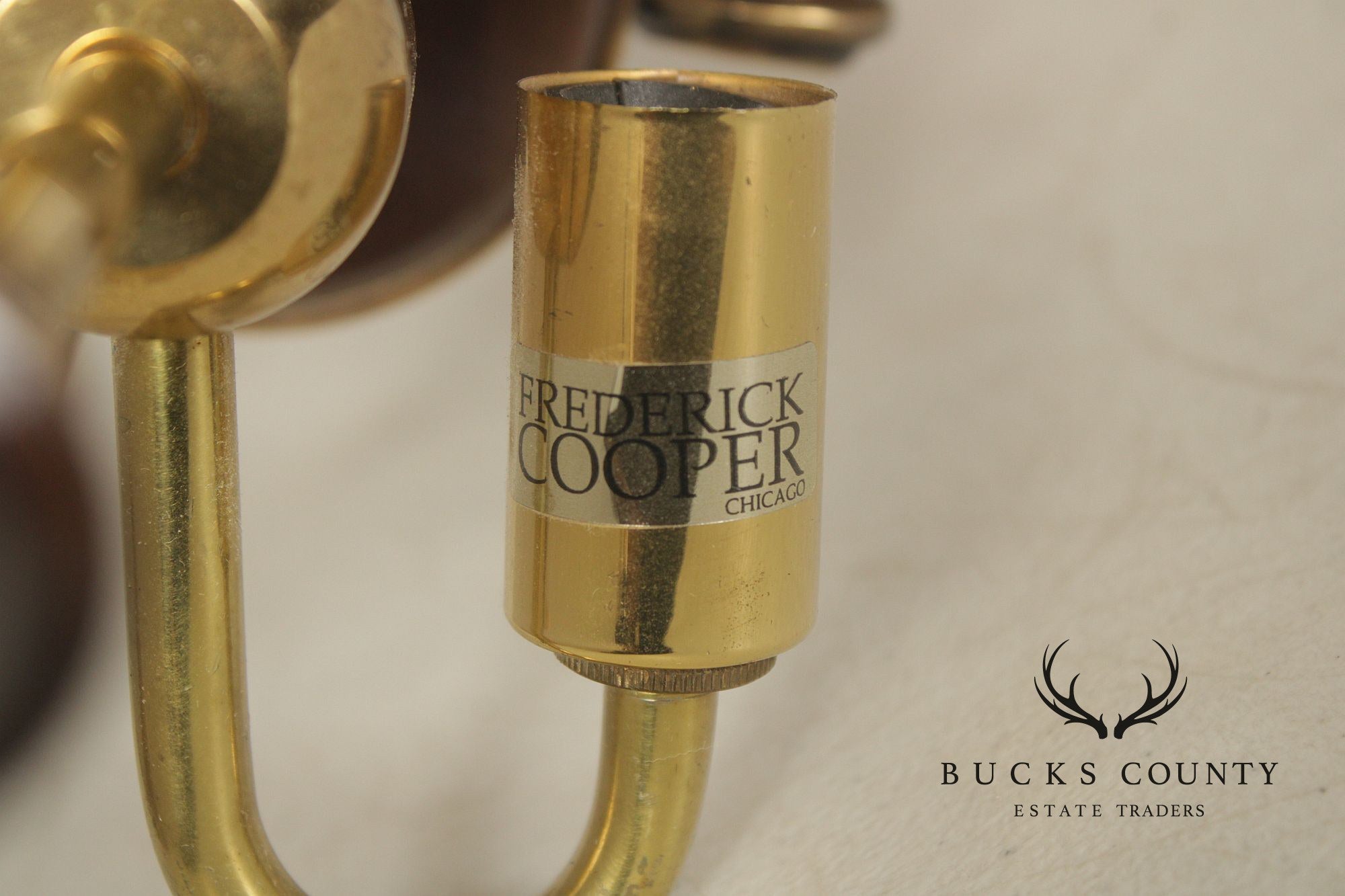 Frederick Cooper Rococo Style Brass Table Lamp