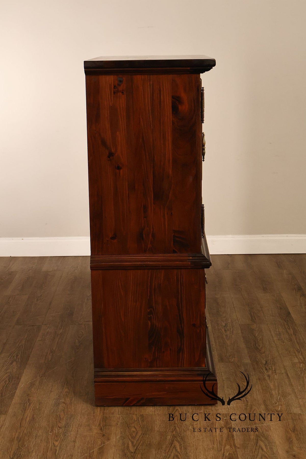 Ethan Allen Pine Armoire Chest